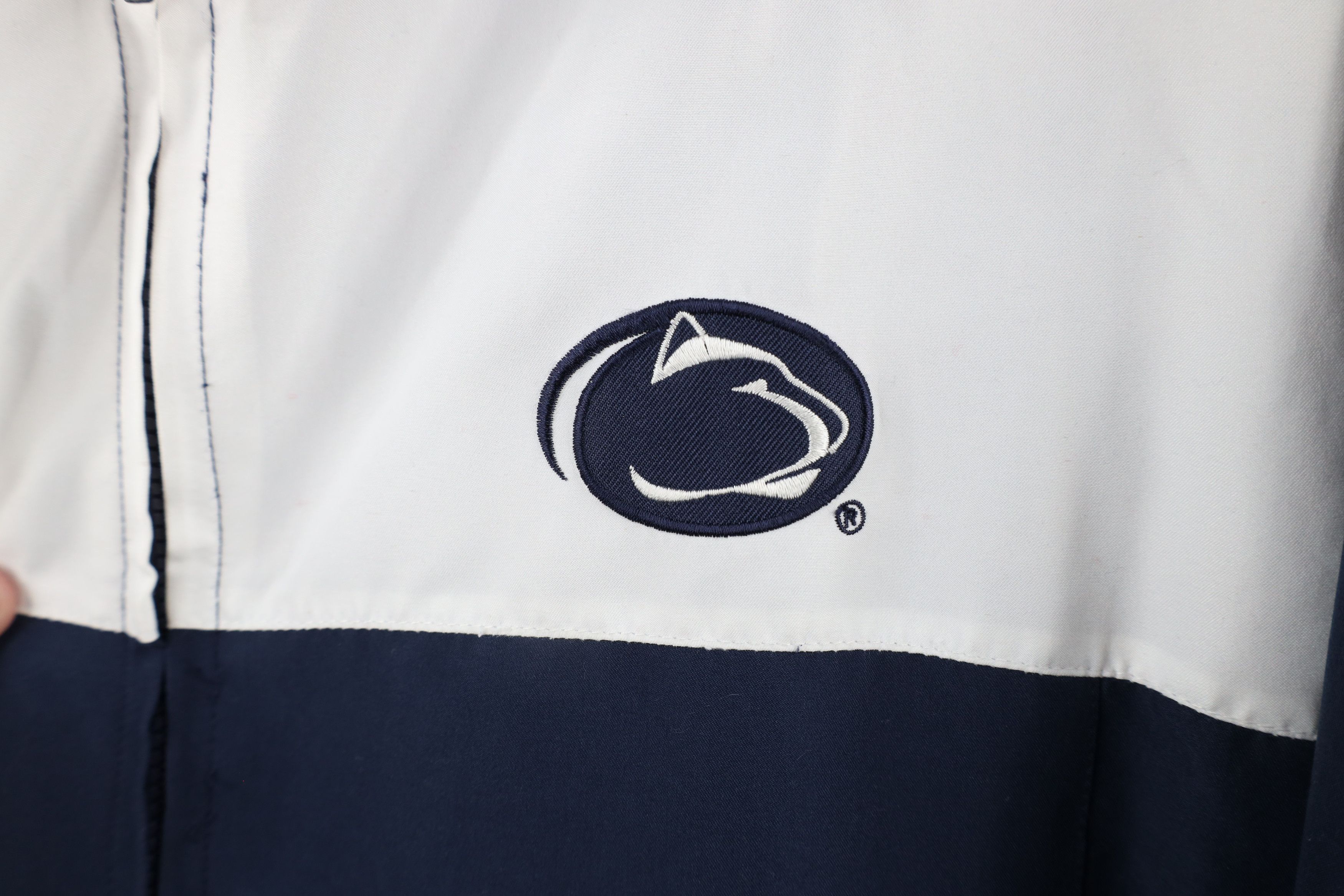 Vintage Vintage Lined Penn State University Full Zip Jacket Blue Size US XL / EU 56 / 4 - 4 Thumbnail