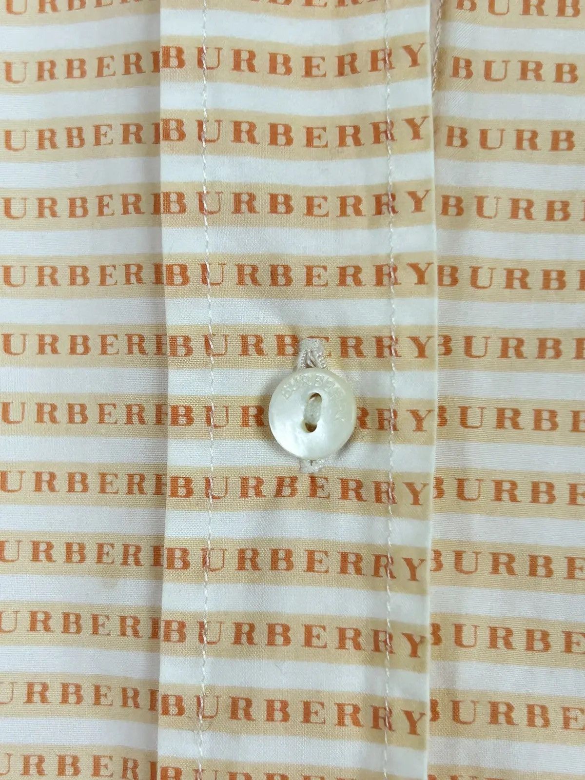 Burberry Vintage Burberry Allover Box Logo Inscription Long Sleeve Size L / US 10 / IT 46 - 5 Thumbnail