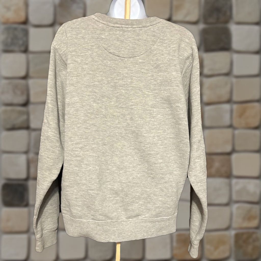 Junk Food Budweiser Sweatshirt Pullover Women XS Fits Small Heather Gray Junk Food Logo Crew Neck Long Sleeve Knit-<|END|> Size S / US 4 / IT 40 - 1 Thumbnail