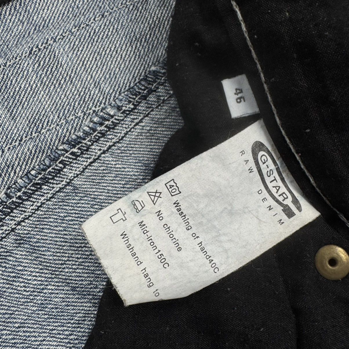 G-Star Vintage G-Star RAW GS3301 Double Knee Big Logo Denim Jeans Size US 30 / EU 46 - 14 Thumbnail