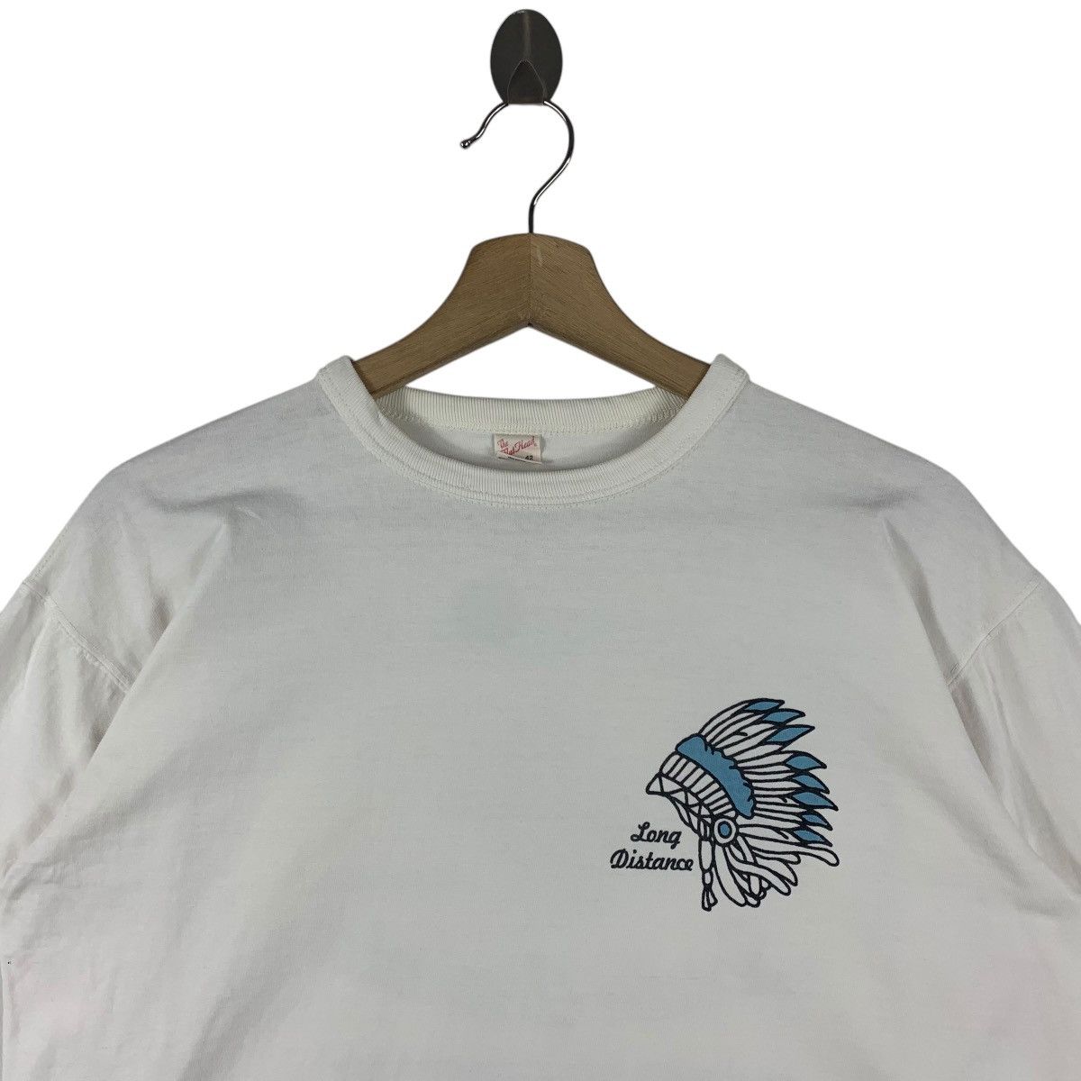 Japanese Brand × The Flat Head THE FLAT HEAD motorcycle race south printed long sleeve tee Size US M / EU 48-50 / 2 - 3 Thumbnail