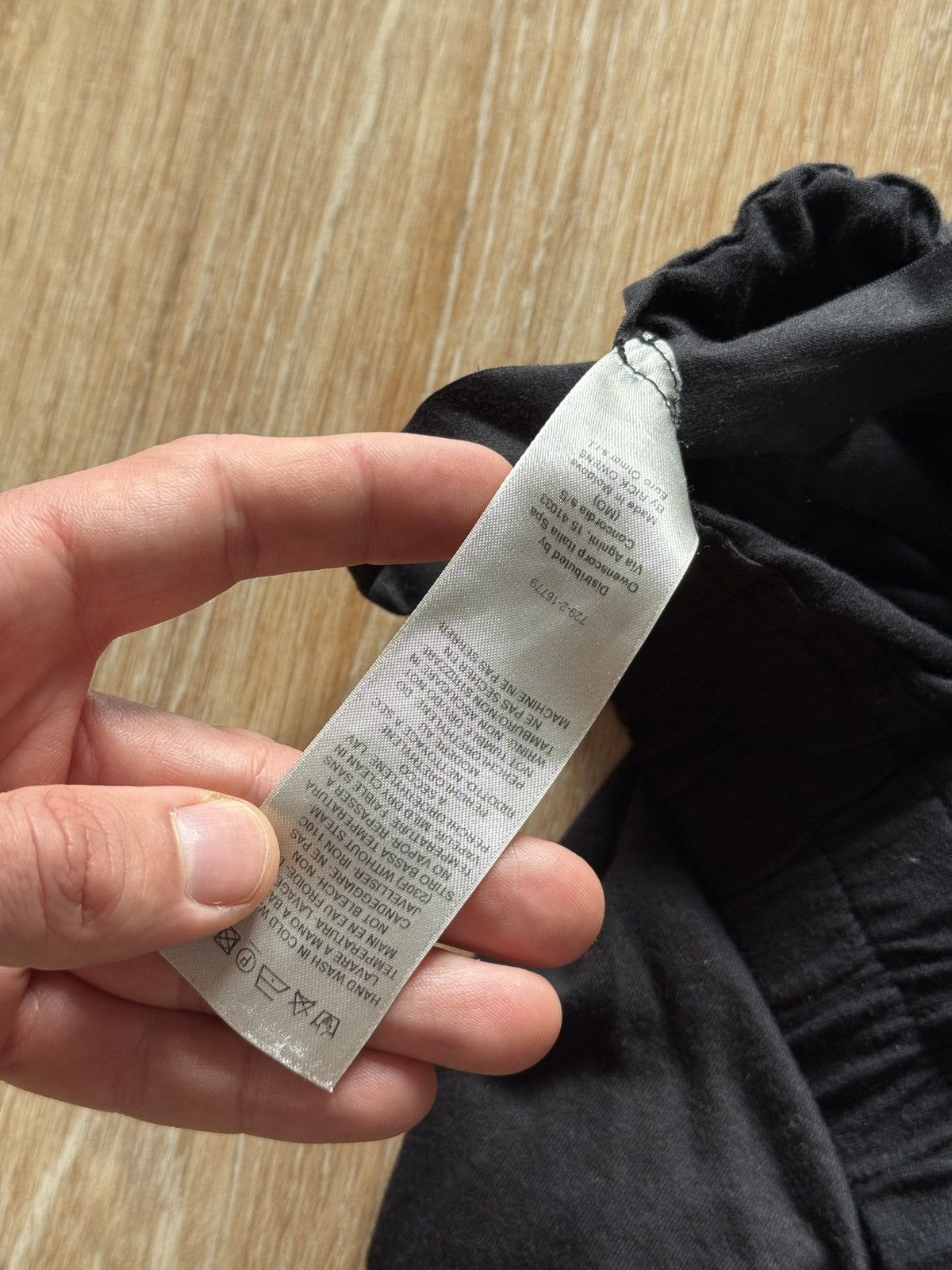 Rick Owens Drkshdw Rick Owens DRKSHDW Drawstring Cotton Boxer Shorts Size US 32 / EU 48 - 10 Thumbnail