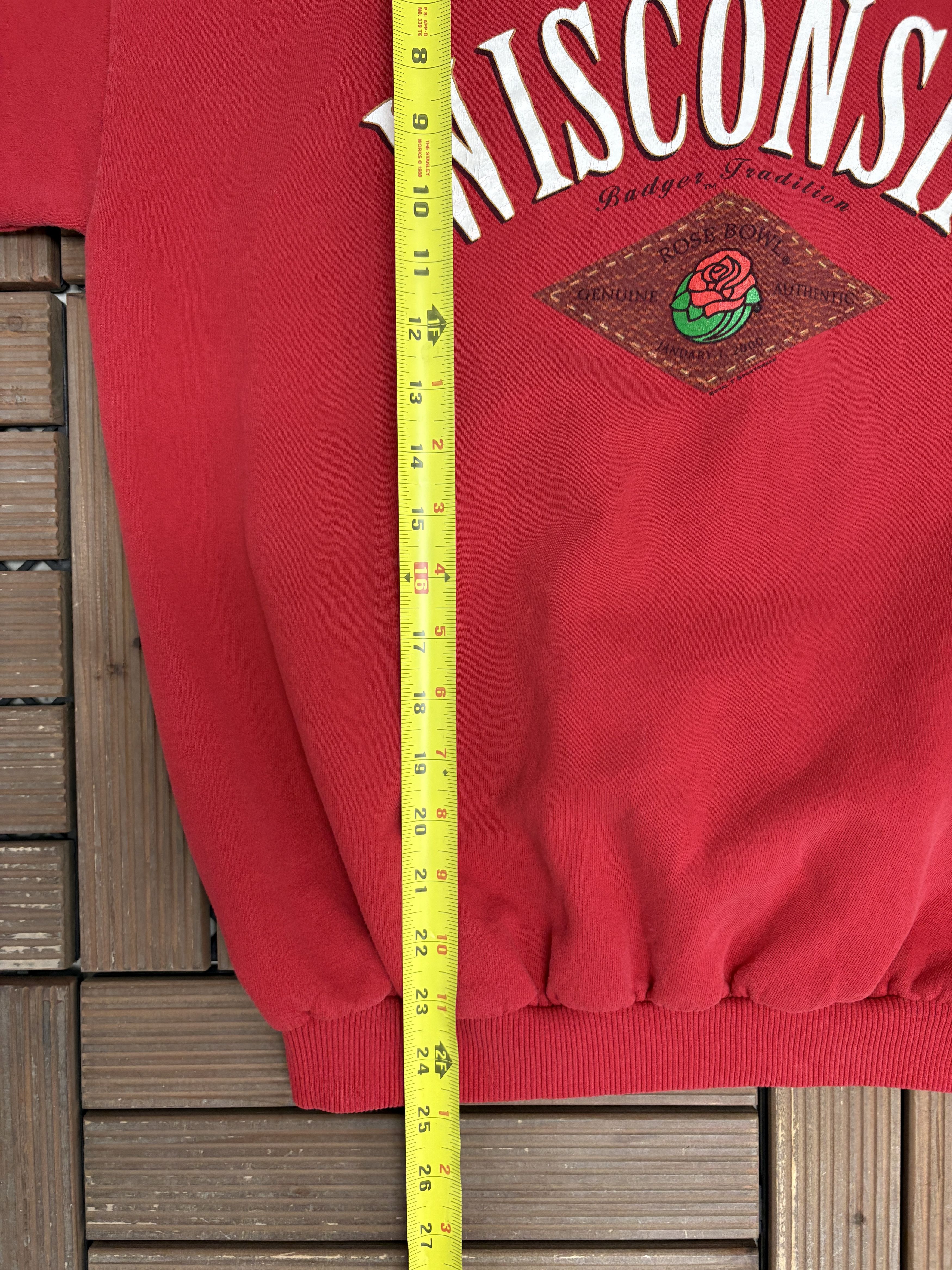Vintage Wisconsin Badgers Rose Bowl 2000 Vintage Crewneck Sweater Size US M / EU 48-50 / 2 - 8 Thumbnail