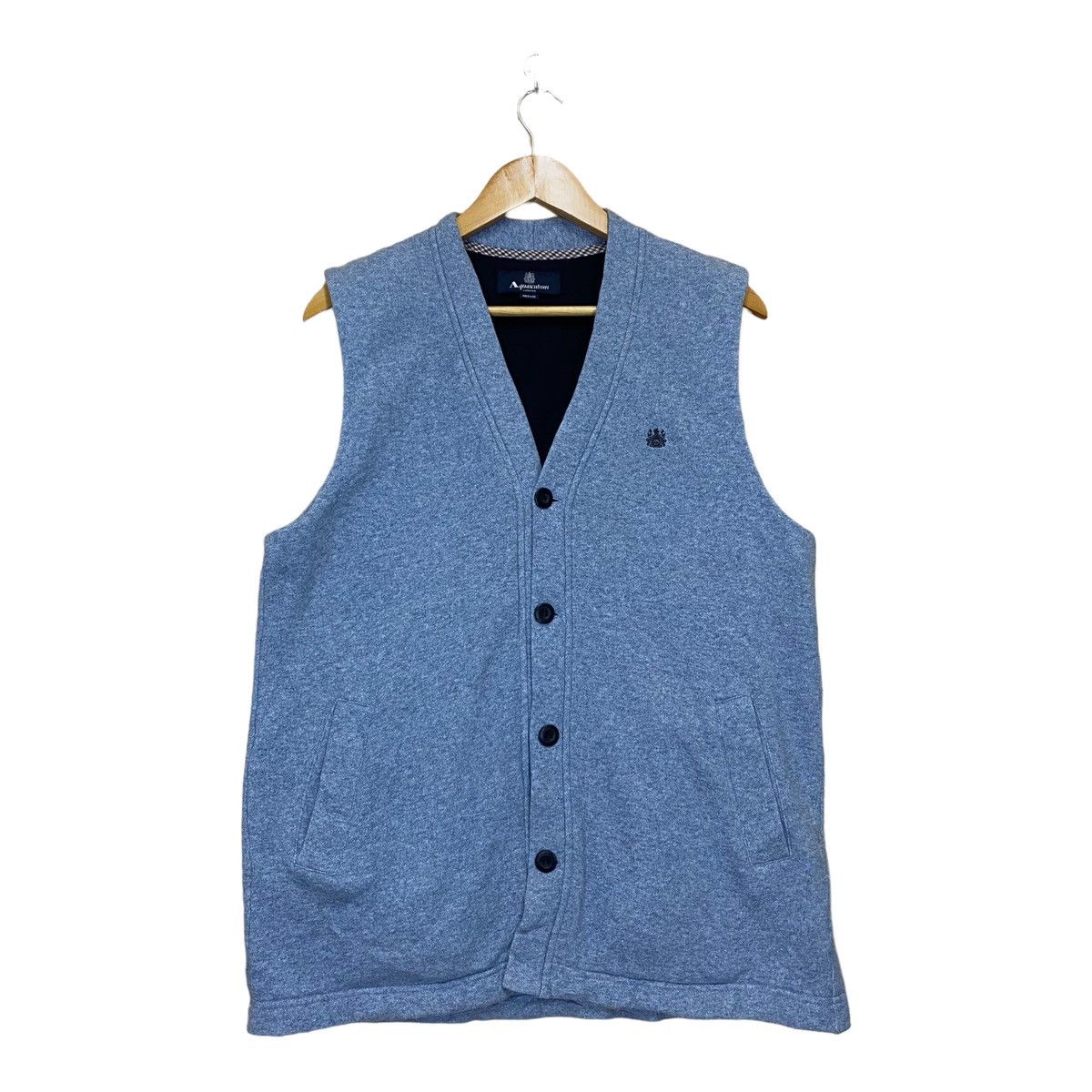 Aquascutum × Designer × Vintage Aquascutum London Vest Size US M / EU 48-50 / 2 - 1 Thumbnail