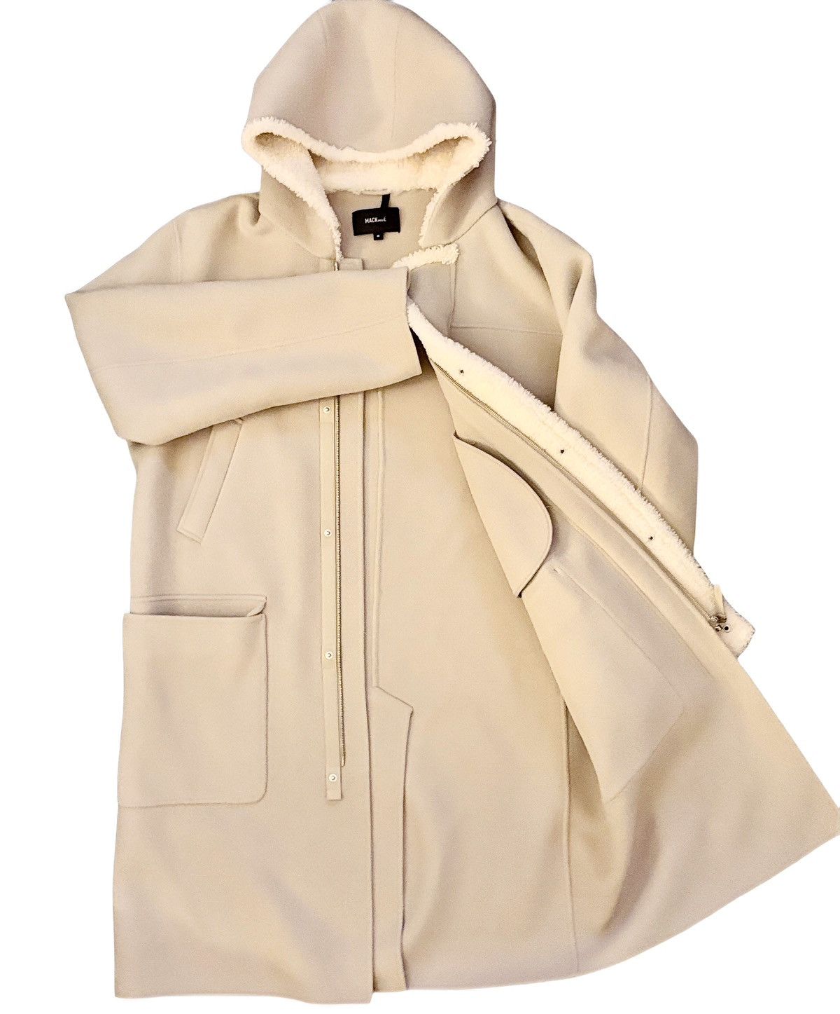 Mackage Mackage Men’s Abraham Wool / Shearling Coat- Beautiful Size US XL / EU 56 / 4 - 2 Thumbnail