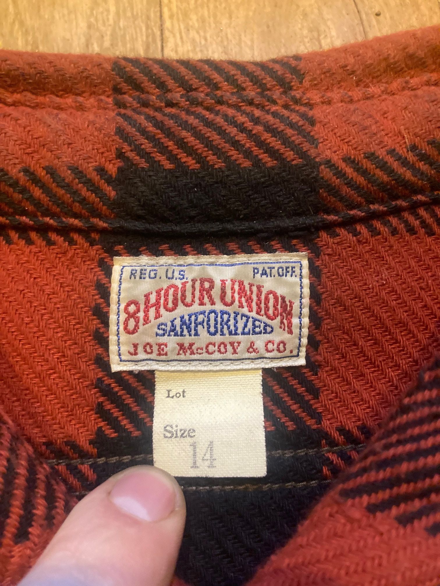 The Real McCoy's the real mccoy 8HU checked shirt buffalo check flannel shirt Size US S / EU 44-46 / 1 - 5 Thumbnail