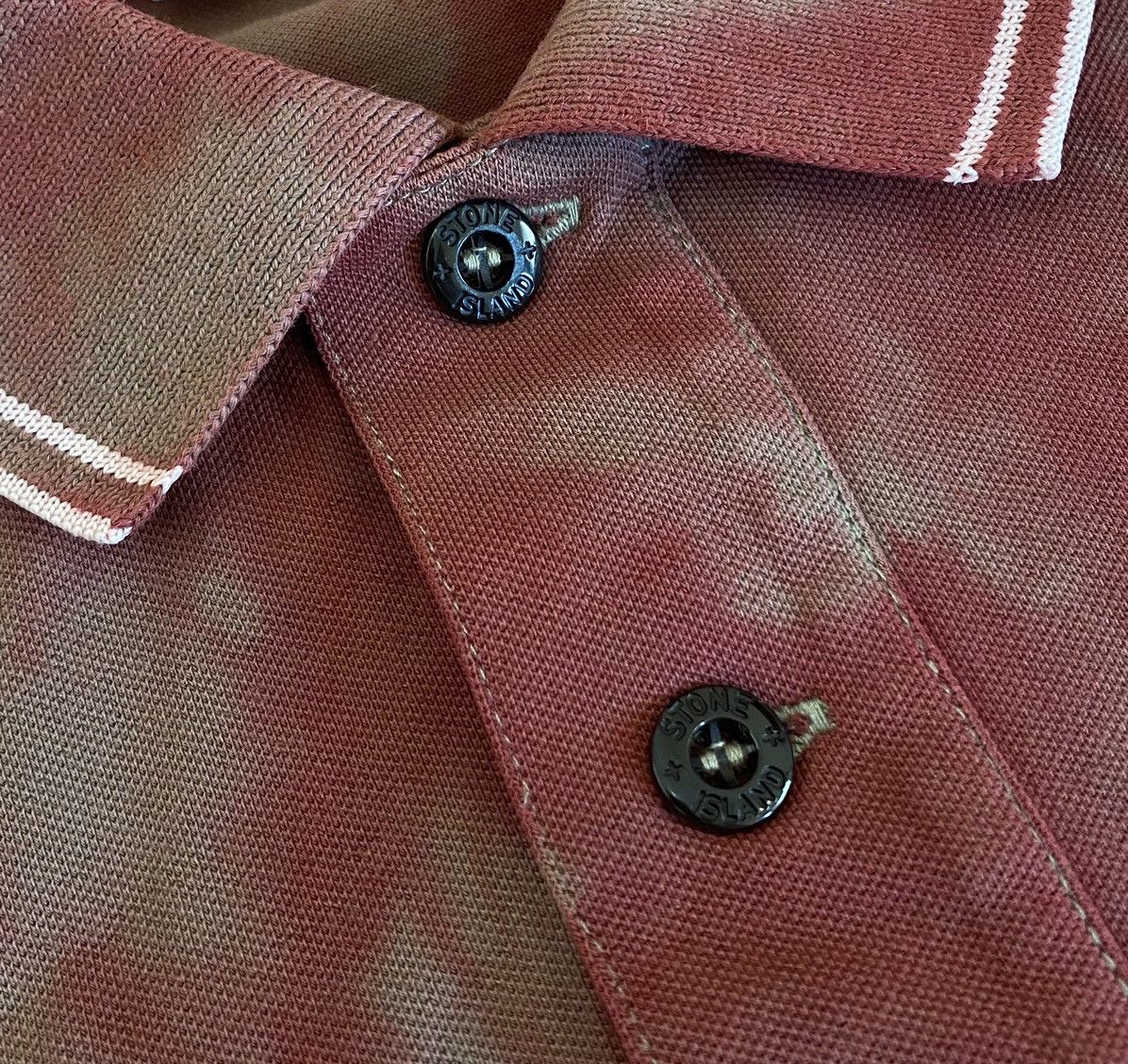 Stone Island Stone Island Hand Painting Polo x Streetwear x Designer Size US M / EU 48-50 / 2 - 6 Thumbnail