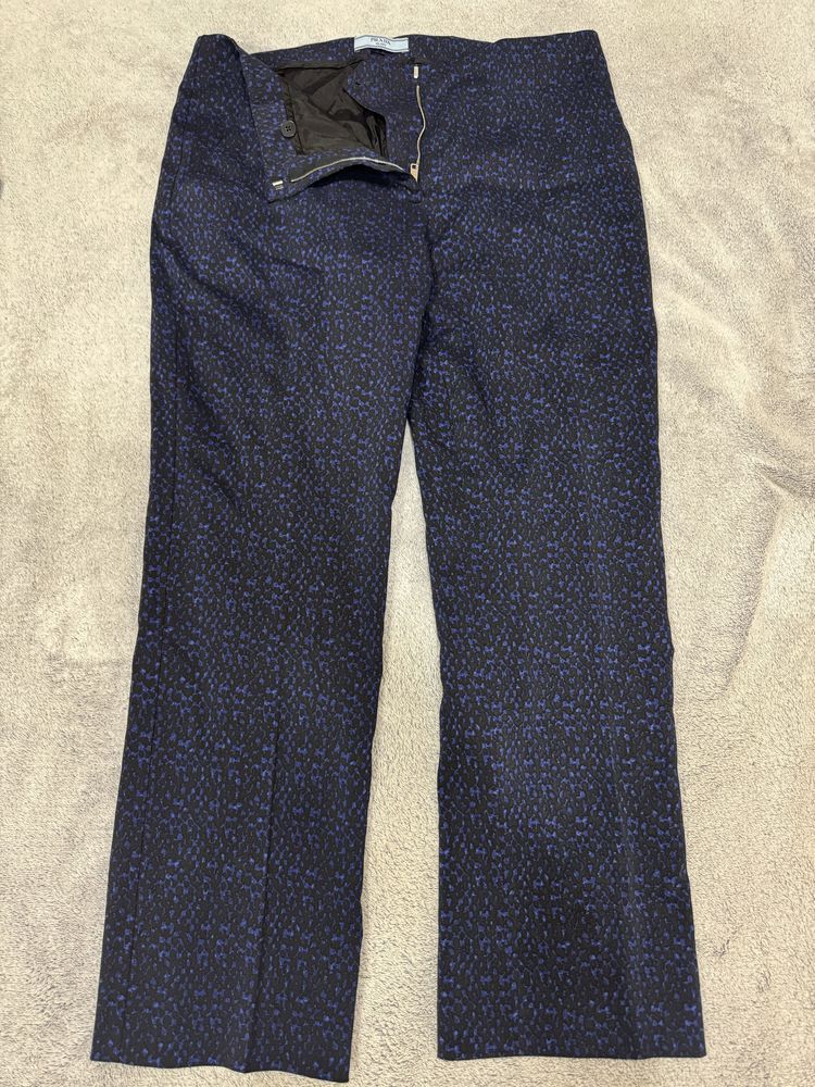 Prada Prada Milano Stained Pattern Pants Size 28" / US 6 / IT 42 - 1 Thumbnail