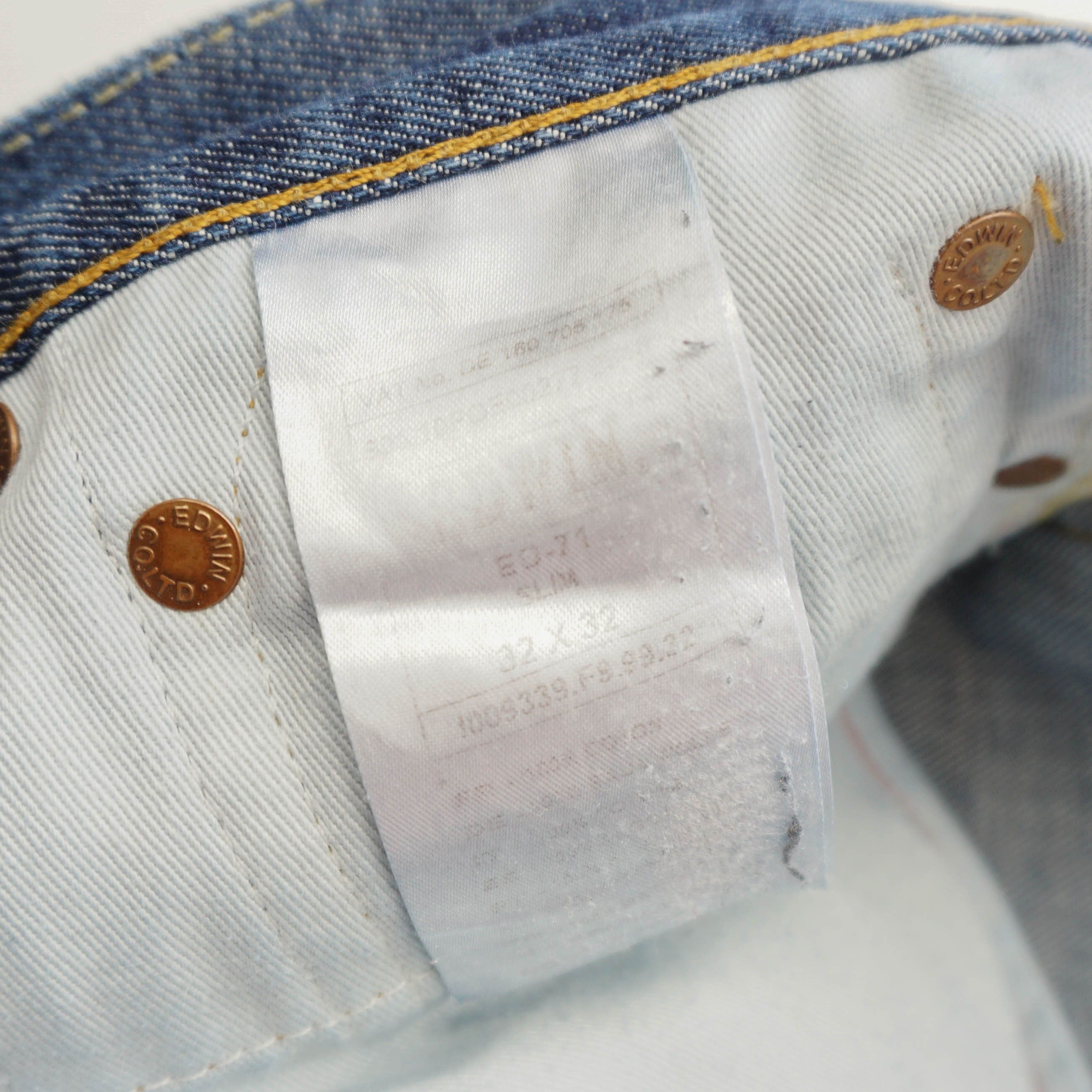 Edwin Archive Edwin ED-71 Slim Jeans Size US 32 / EU 48 - 5 Thumbnail