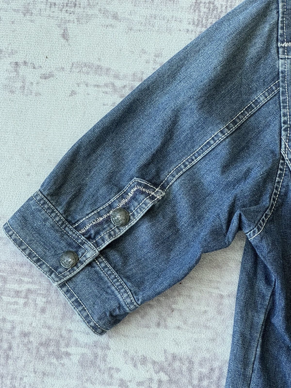 In The Attic Vintage In The Attic Tactical Button Denim Jacket Size US L / EU 52-54 / 3 - 8 Thumbnail
