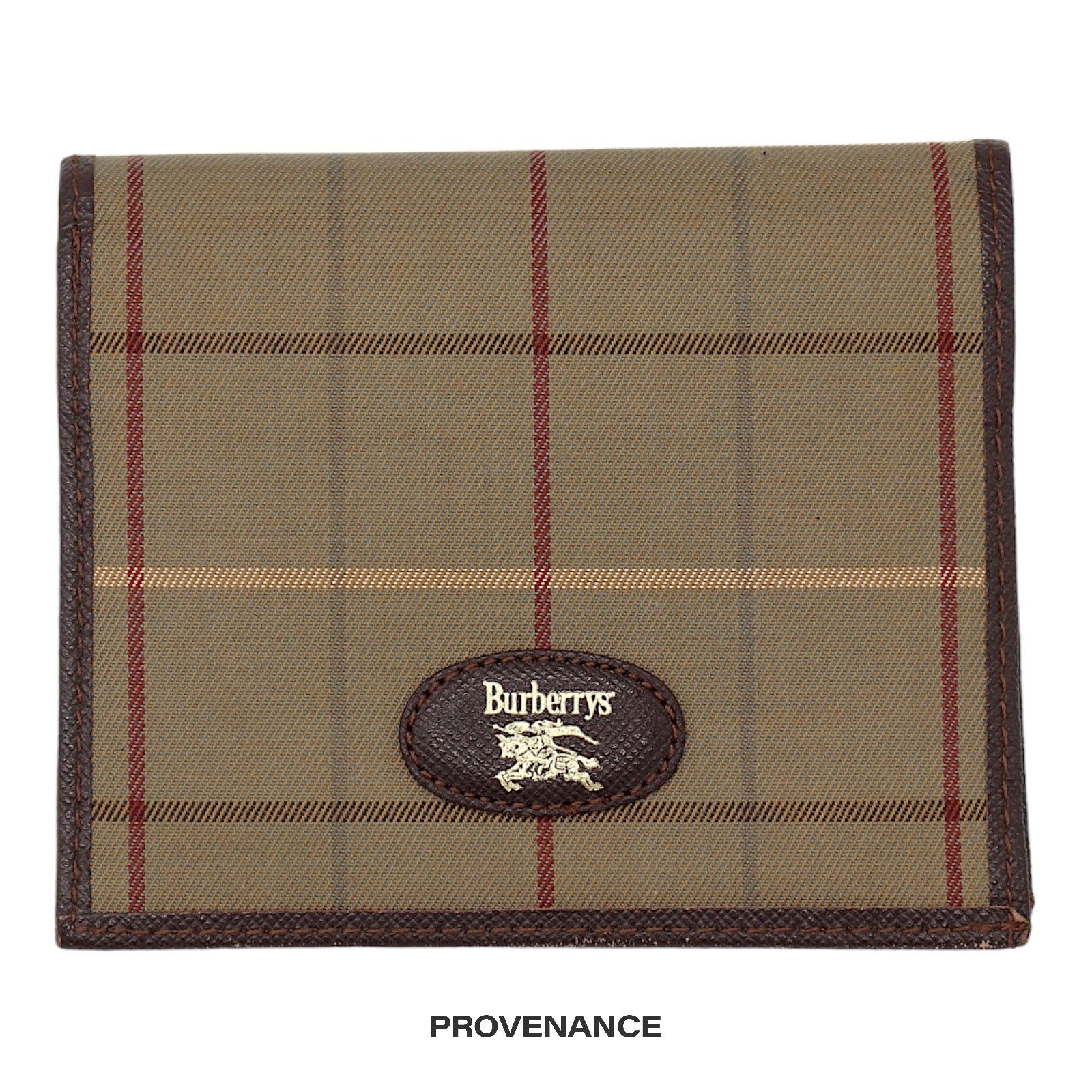 Burberry 🔴 Burberry Horizontal Bifold Wallet - Vintage Check Size ONE SIZE - 1 Thumbnail