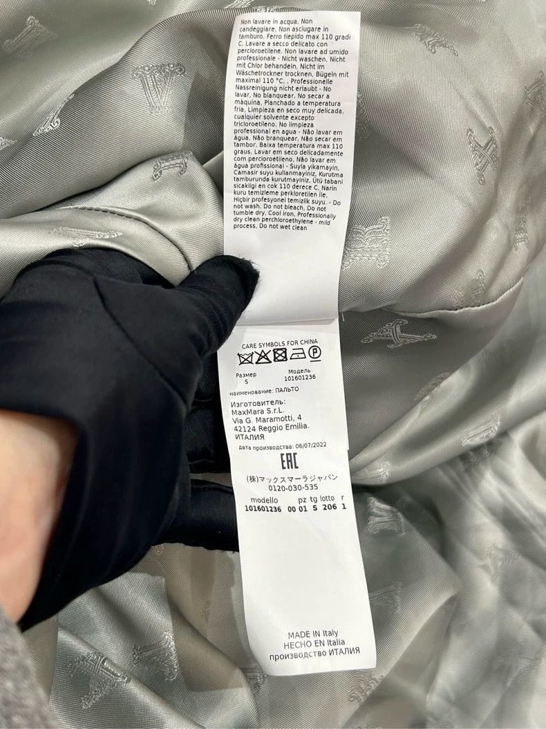 Max Mara Max Mara Teddy Coat Grey Size S / US 4 / IT 40 - 6 Thumbnail