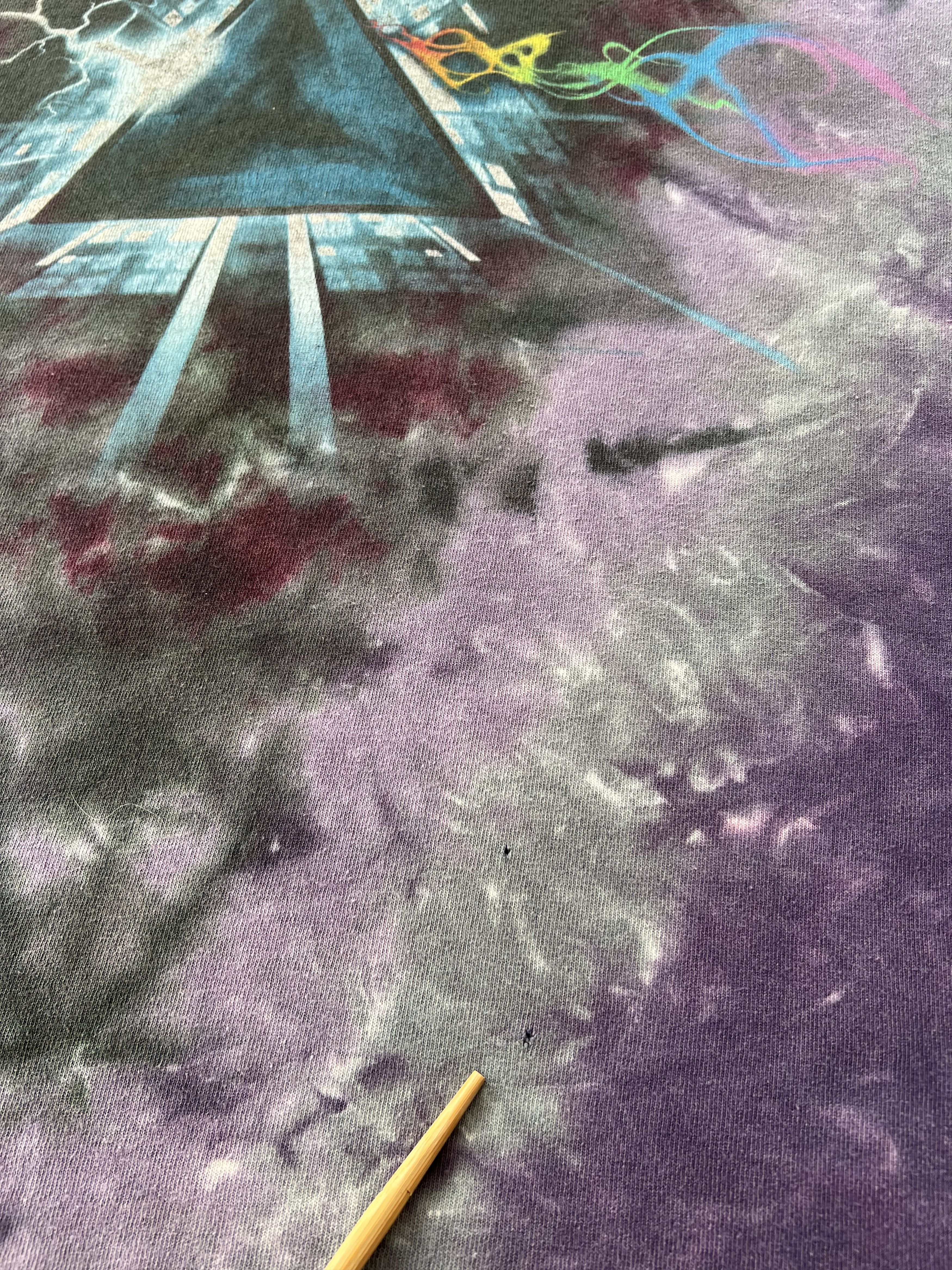 Band Tees Vintage 2000s Pink Floyd Liquid Blue Tie Dye T-shirt Size US M / EU 48-50 / 2 - 6 Thumbnail