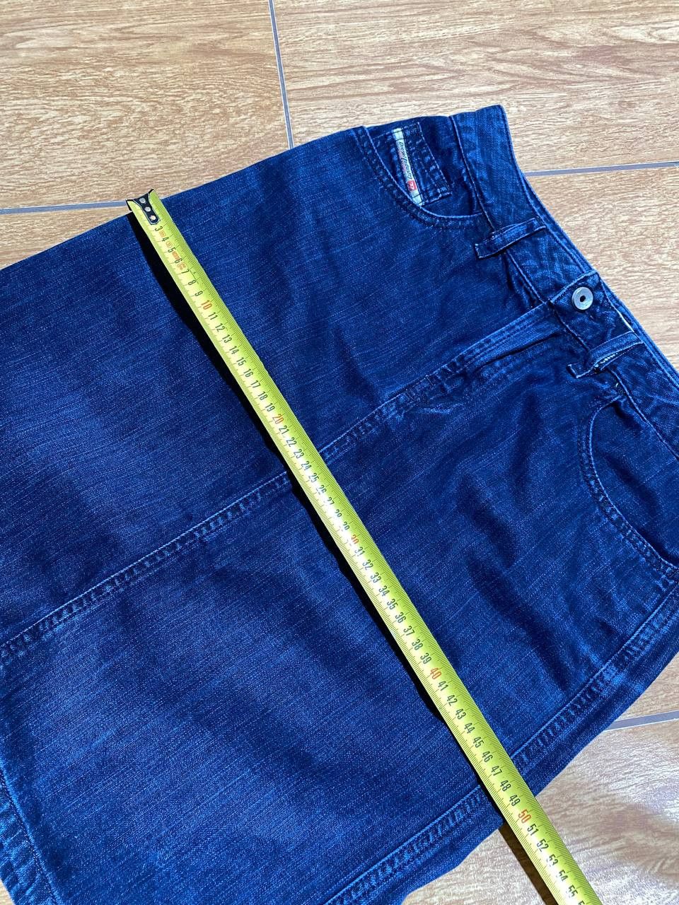 Diesel DIESEL BLUE DENIM COTTON BEAUTIFUL SKIRT Size 29" - 11 Thumbnail