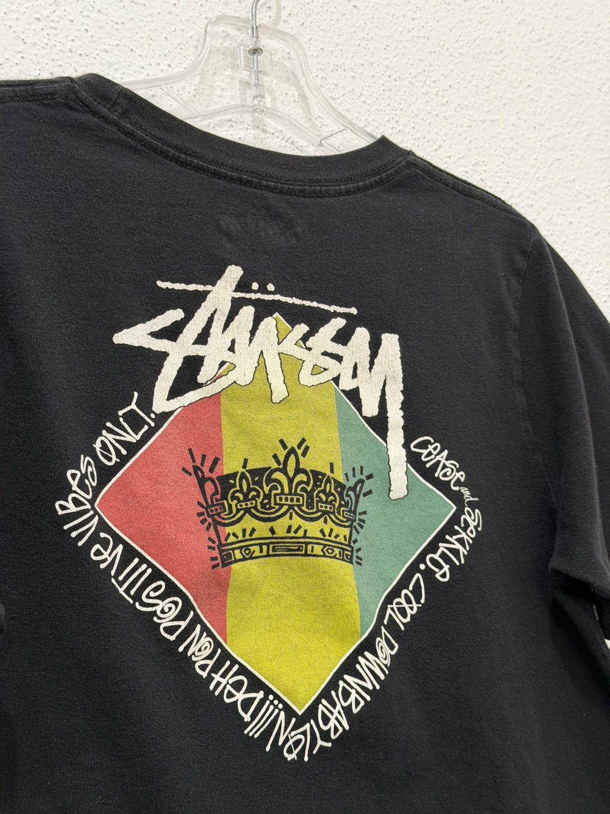 Stussy Stussy Rasta Skate Surf Reggae Graphic T-Shirt Size Small Size US S / EU 44-46 / 1 - 3 Thumbnail