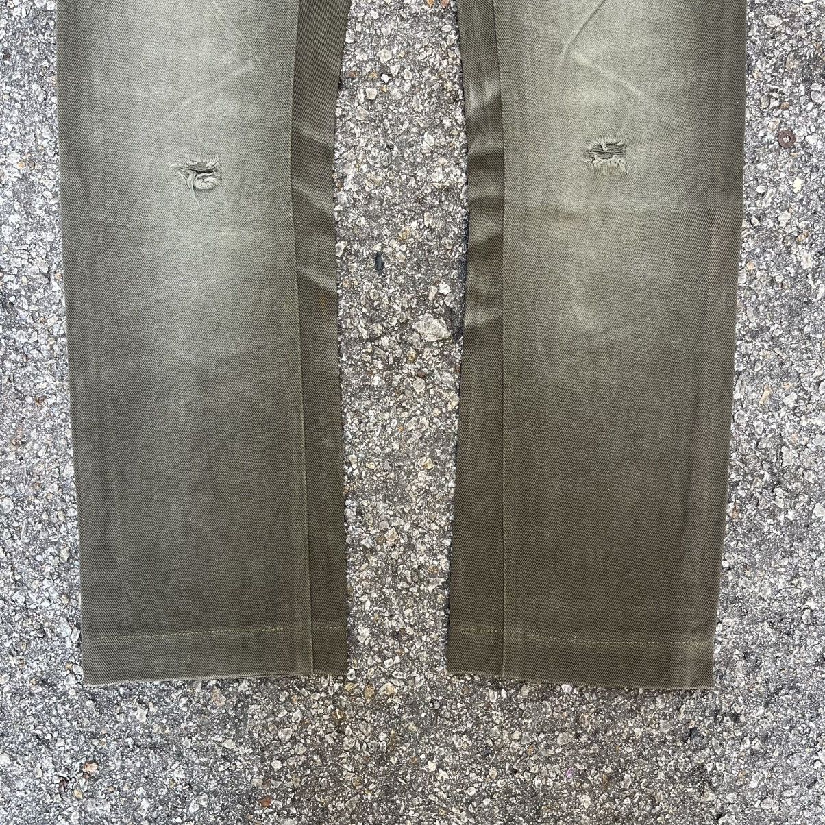 Dolce & Gabbana Vintage Dolce & Gabbana Made In Italy Green Jeans Size US 29 - 2 Thumbnail