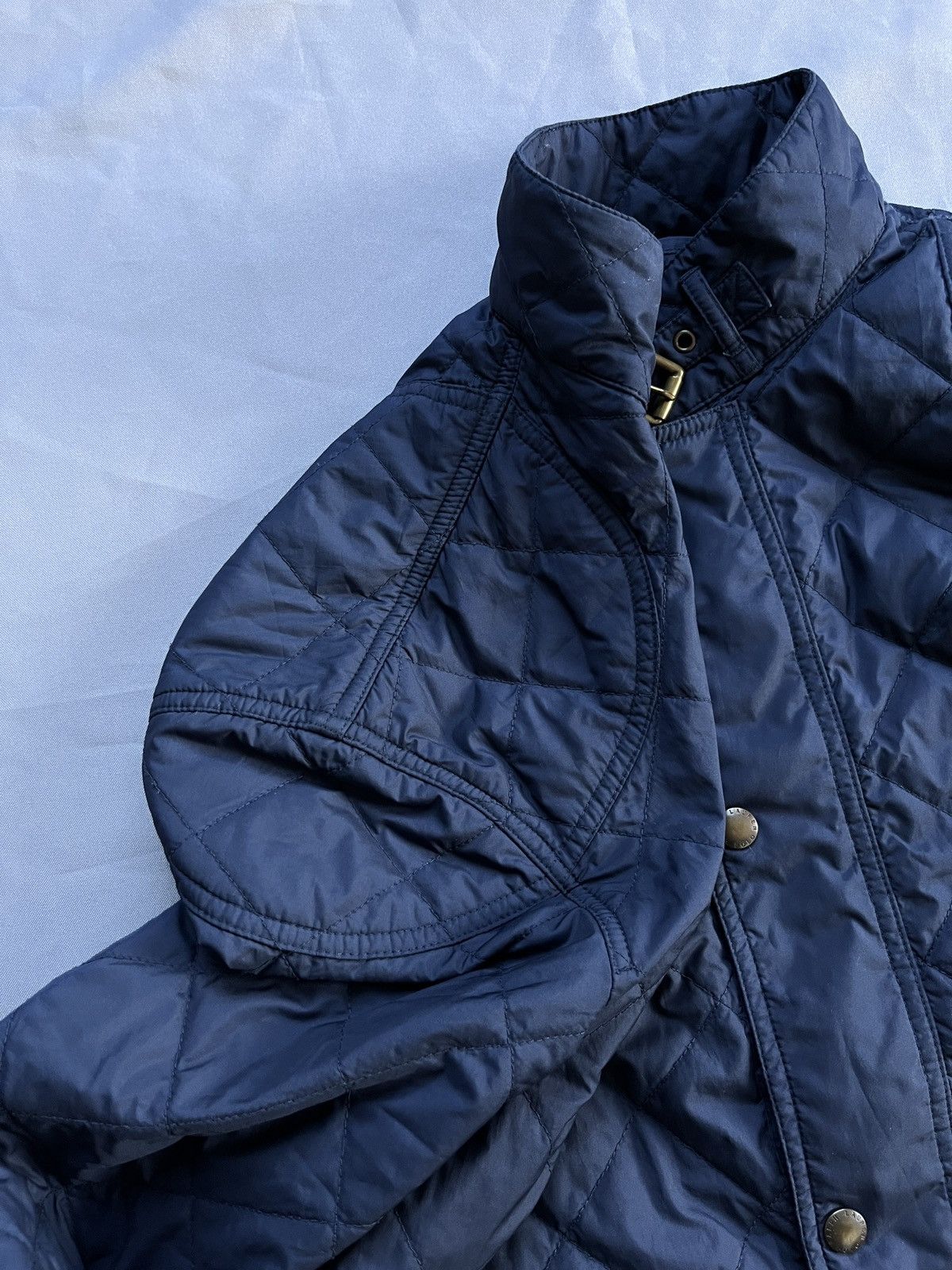 Polo Ralph Lauren PRL Blue Quilted Light Jacket Size US XL / EU 56 / 4 - 11 Thumbnail