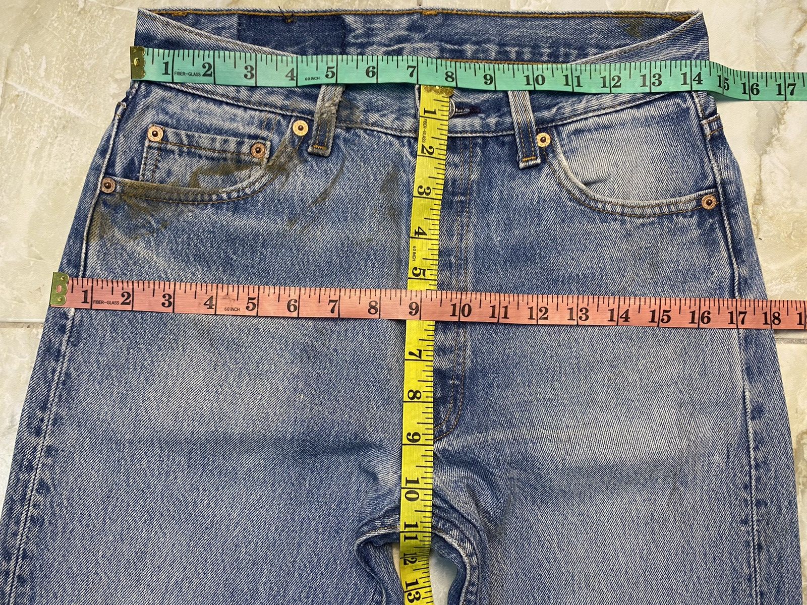 Levi's × Vintage Levis 501 Button Fly Size US 29 - 4 Thumbnail