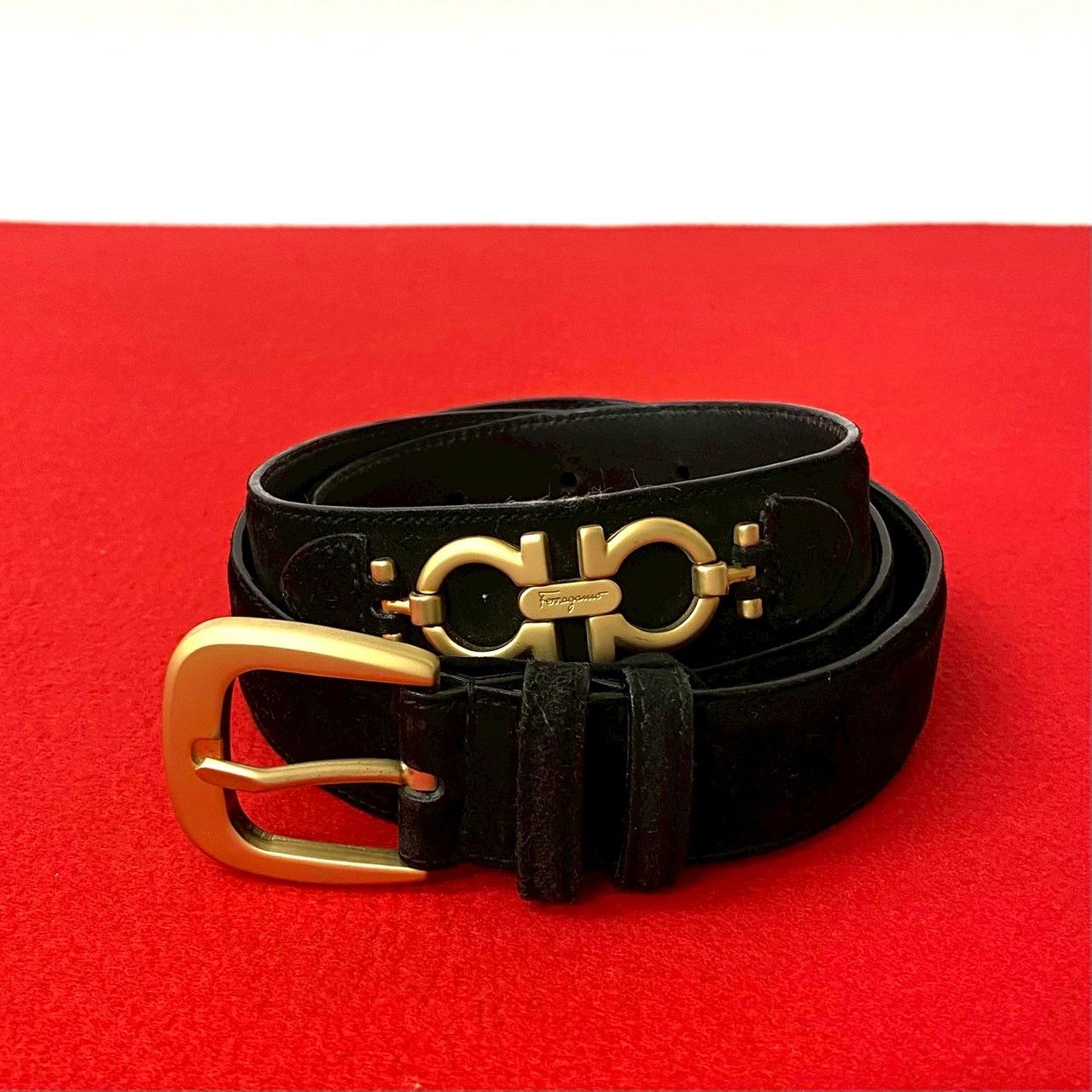 Salvatore Ferragamo Salvatore Ferragamo Salvatore Ferragamo Gancini Leather Belt Leather Other Size ONE SIZE - 1 Thumbnail