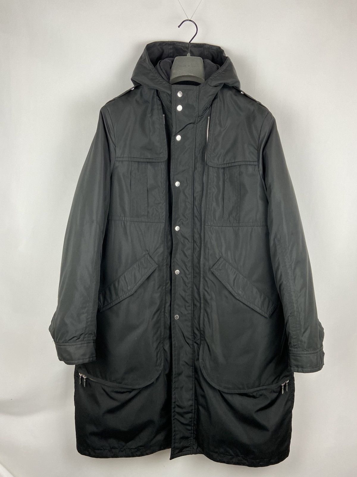 ジャケット・アウター Neil Barrett NYLON MILITARY MODS COAT Neil Barrett ARCHIVE NYLON MILITARY MODS COAT