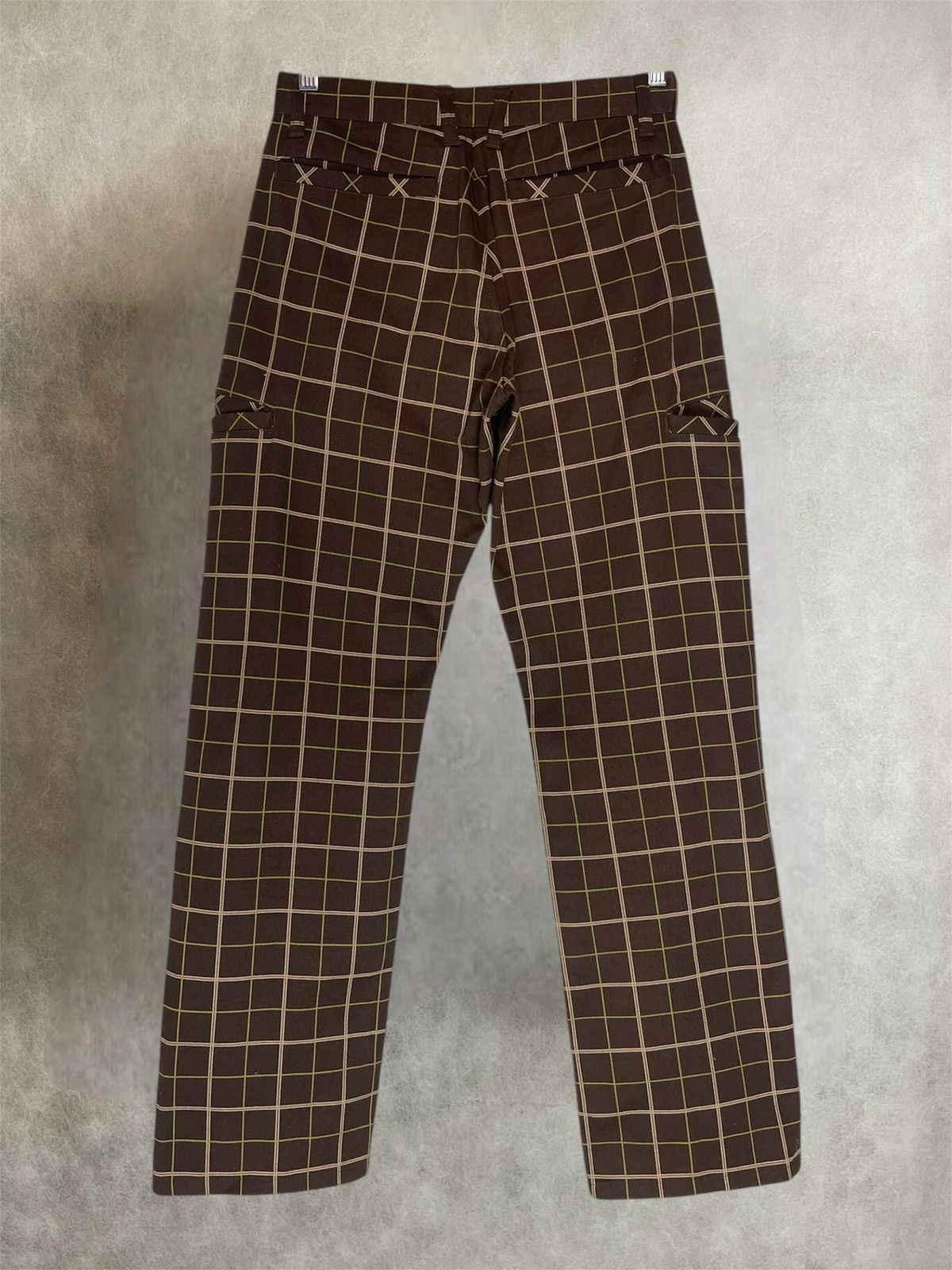 PPFM PPFM plaid cargo trousers Size US 29 - 6 Thumbnail