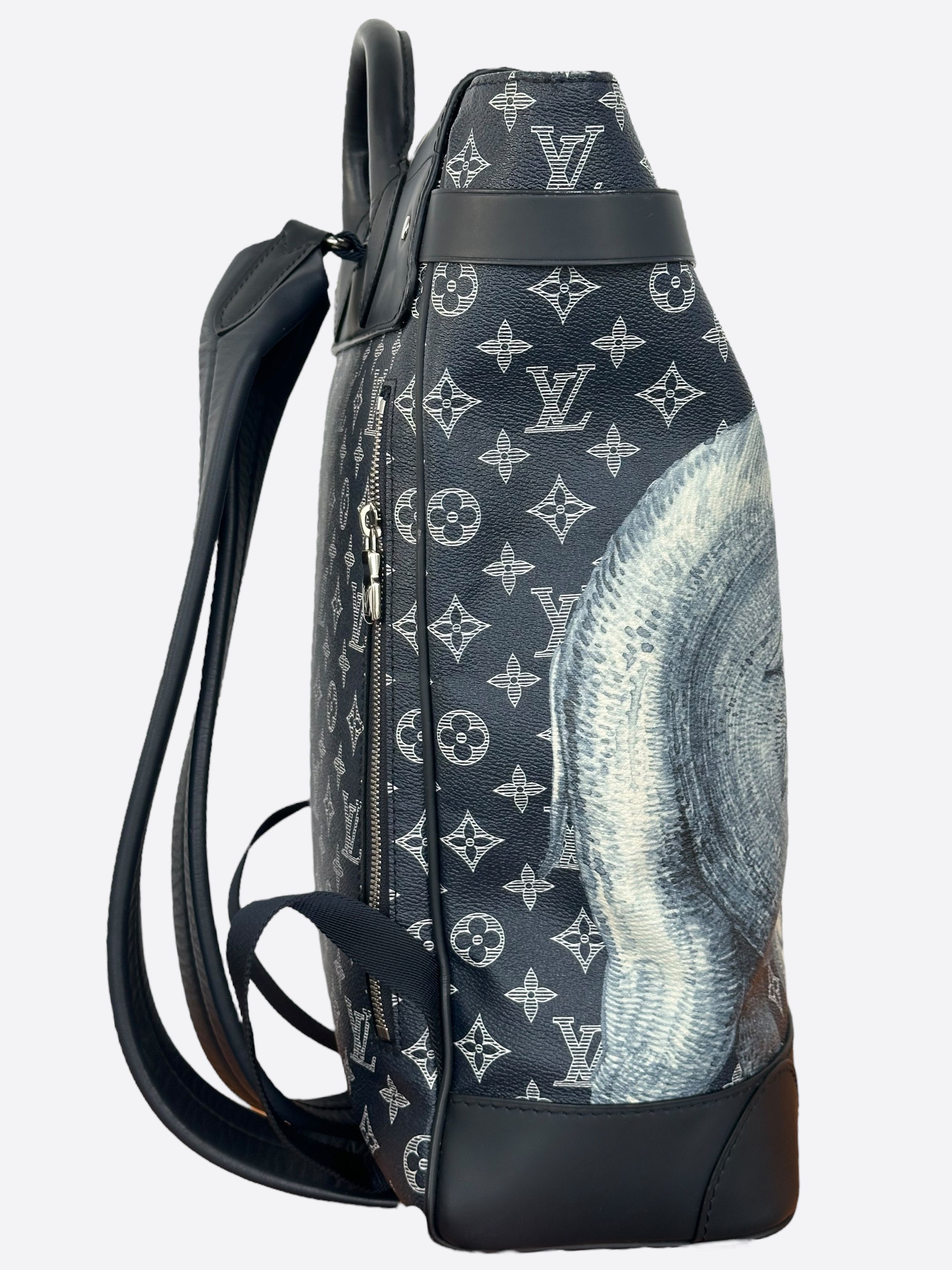 Louis Vuitton Louis Vuitton Chapman Brothers Navy Monogram Backpack Size ONE SIZE - 2 Thumbnail