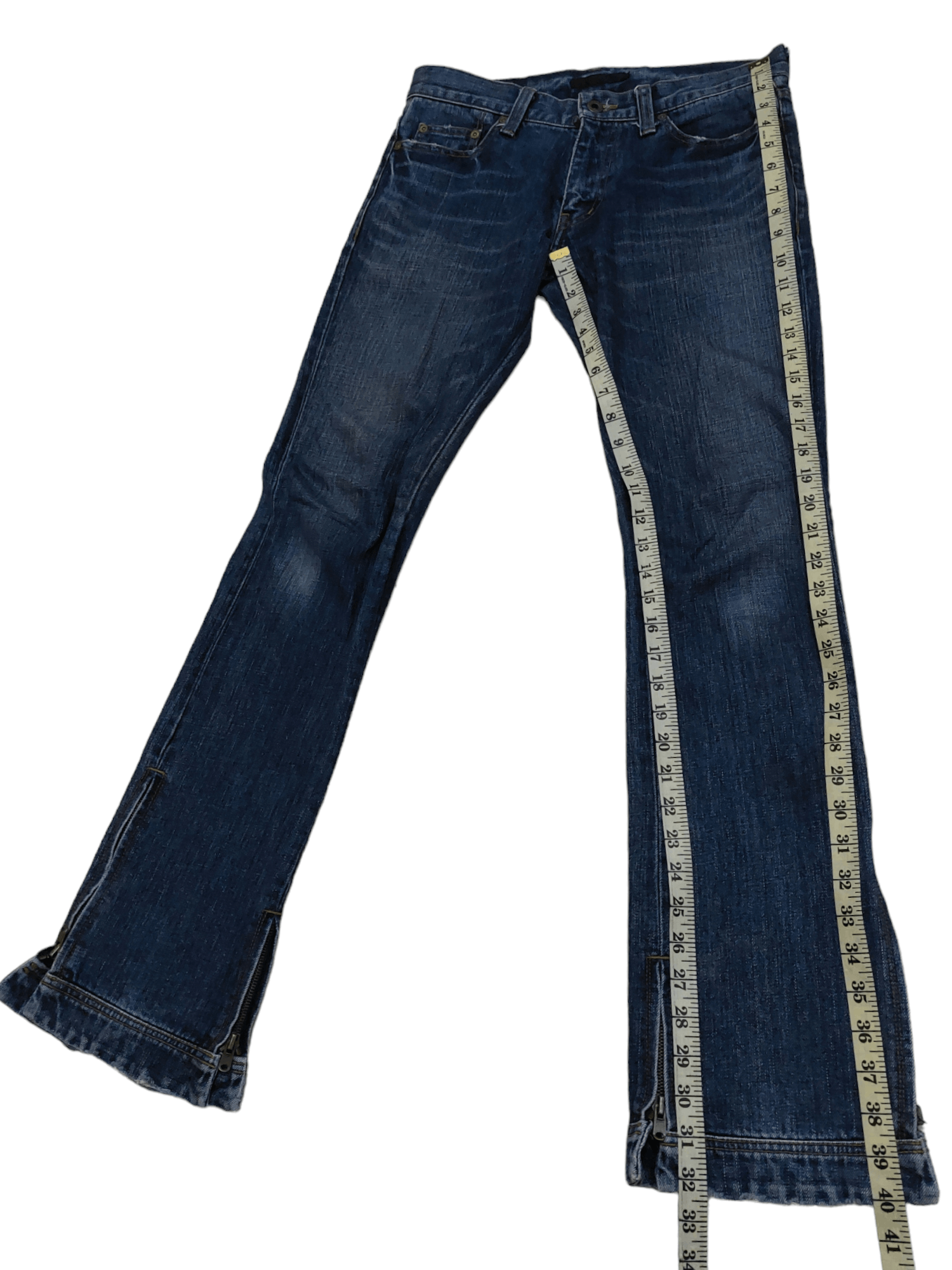 Vintage Flare Jeans Rico Japan Low Rise Boot Cut Zipped Size US 32 / EU 48 - 17 Thumbnail