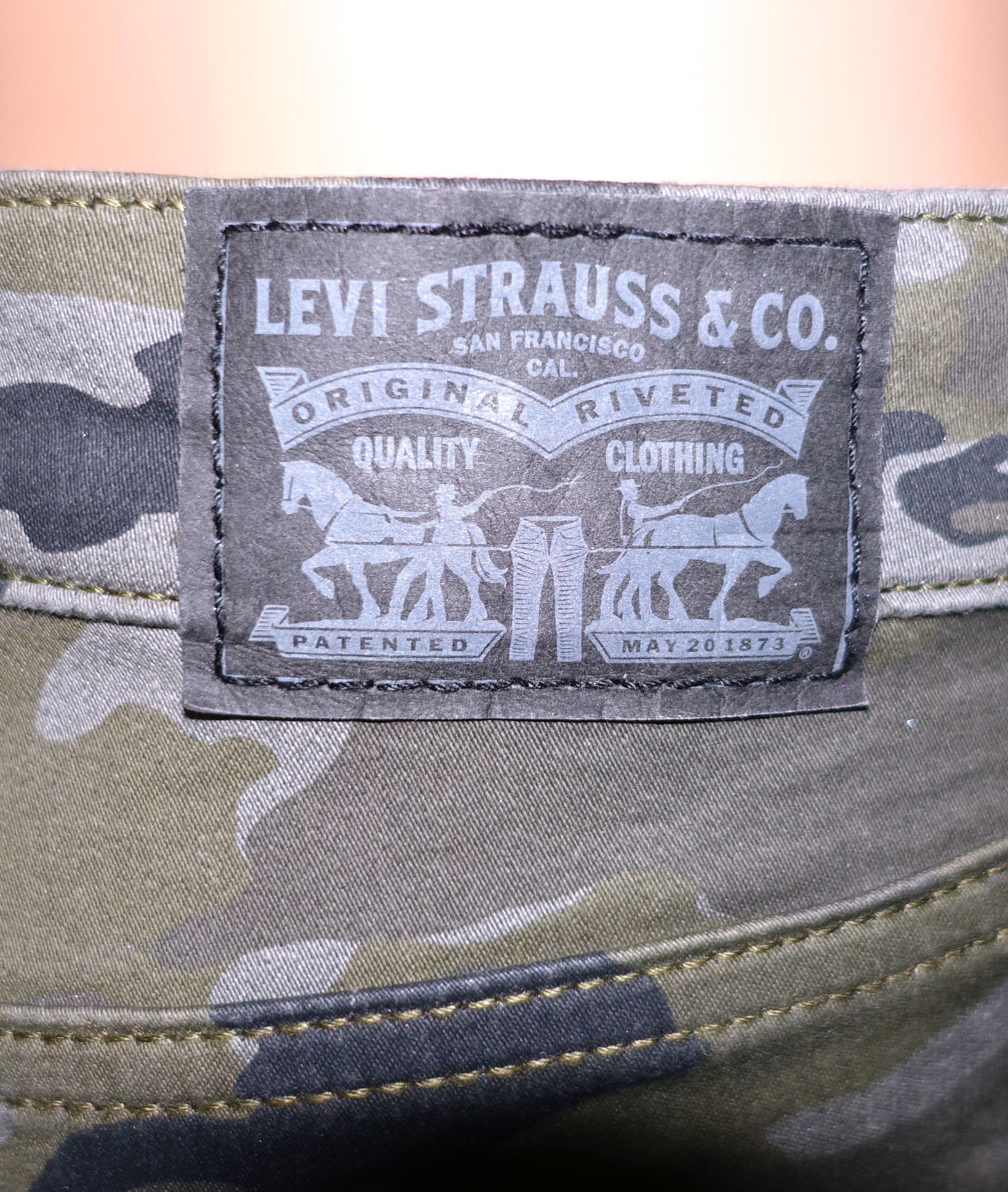 Levi's Levi's Camouflage Jeans 28/30 Size 28" / US 6 / IT 42 - 6 Thumbnail