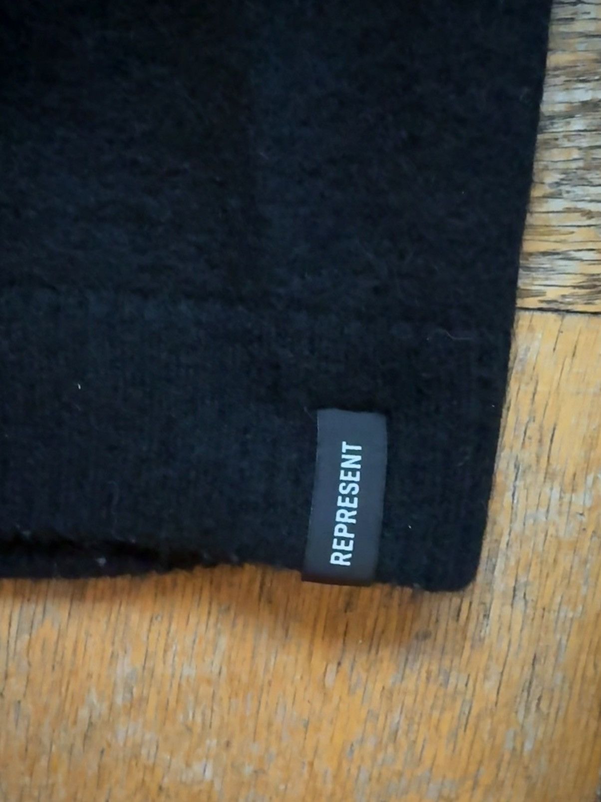 Represent Clo. Represent Alpaca Blend Sweater - Jet Black Size US M / EU 48-50 / 2 - 5 Thumbnail