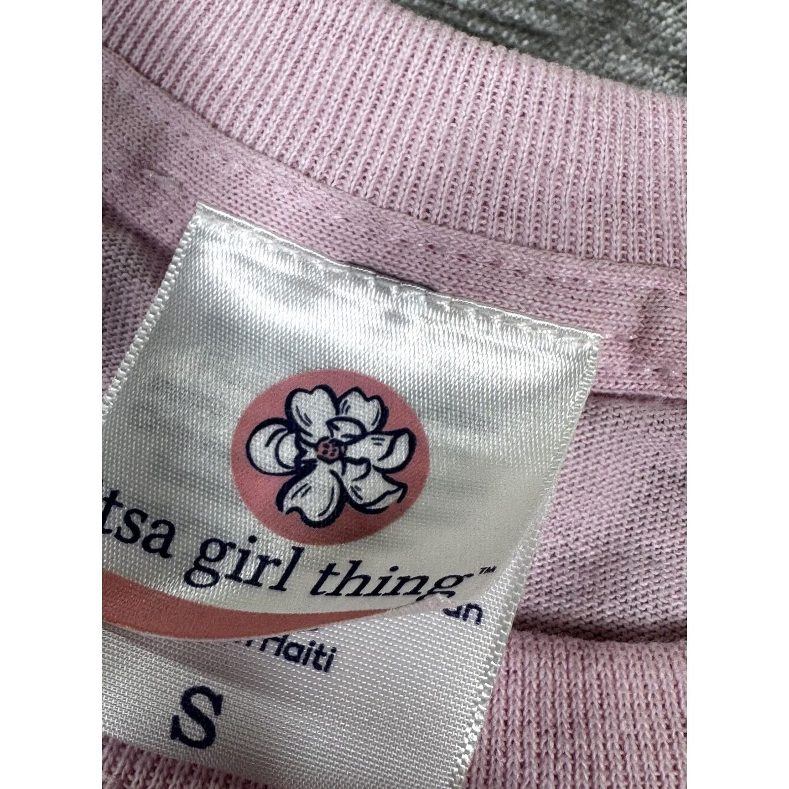 Vintage Itza Girl Thing Shirt Womens Small Pink Georgia State Of Mind Graphic T-Shirt Size S / US 4 / IT 40 - 5 Thumbnail