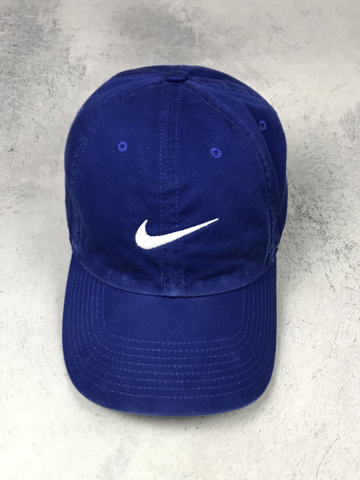 Nike × Vintage Vintage Nike Embroidered Centre Swoosh Logo Cap 00’s y2k Size ONE SIZE - 3 Thumbnail