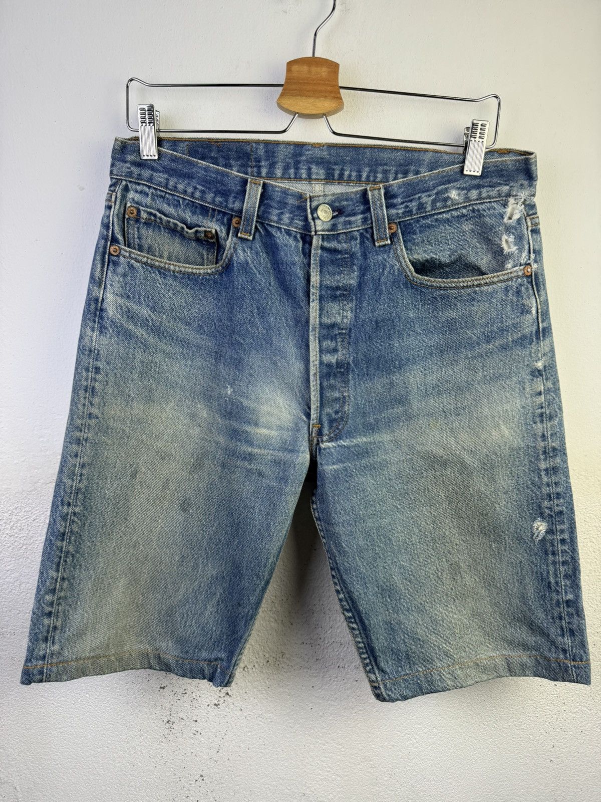Levi's Vintage Levis Denim Short Pants Size US 32 / EU 48 - 1 Thumbnail