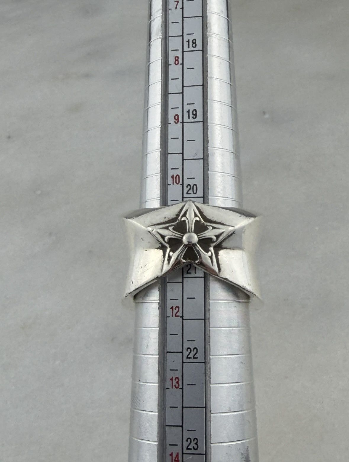Chrome Hearts Chrome Hearts ruby pave star ring Size ONE SIZE - 5 Thumbnail
