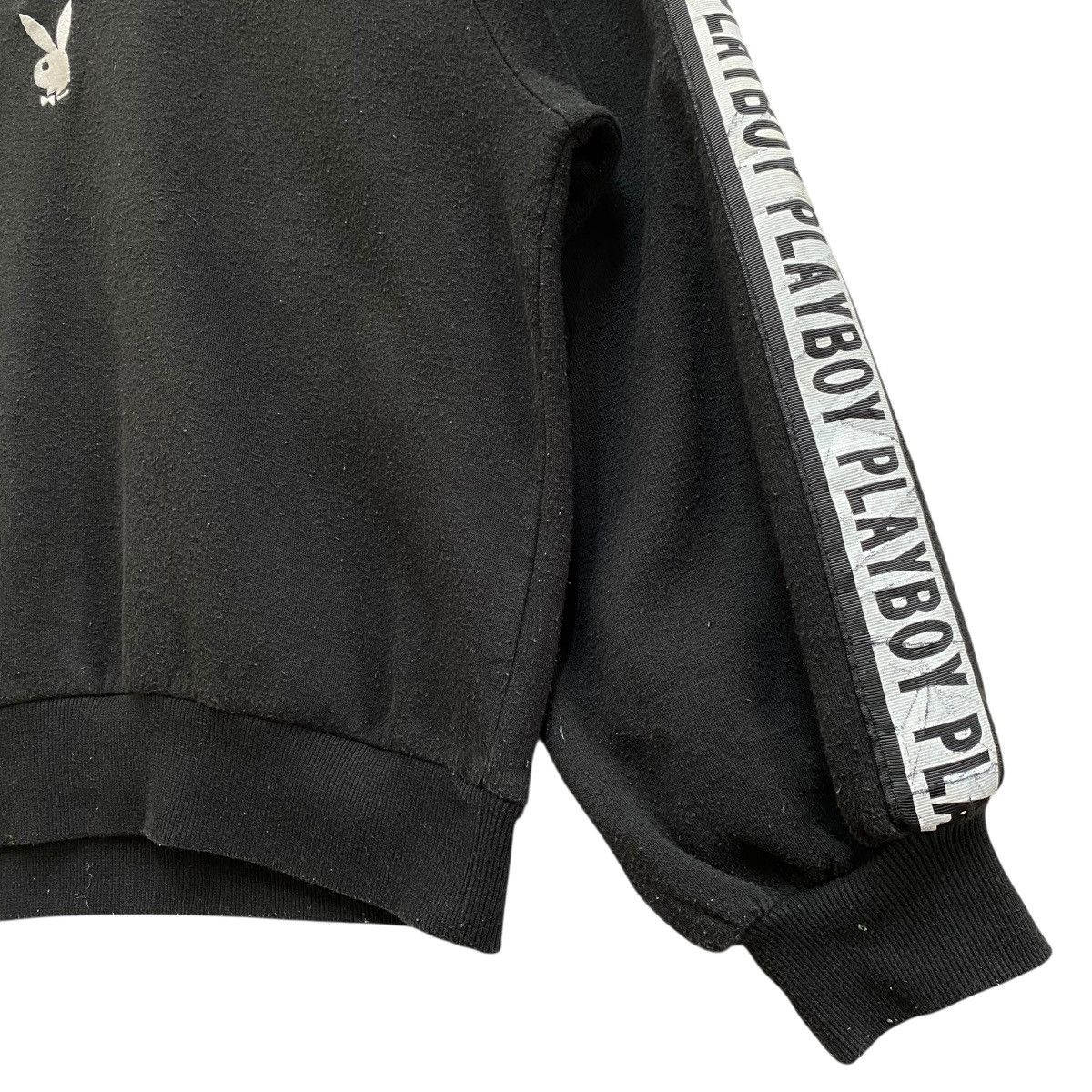 Playboy Vintage Playboy Bunny Sweatshirt Large, Black Side Tape Logo Size US L / EU 52-54 / 3 - 4 Thumbnail