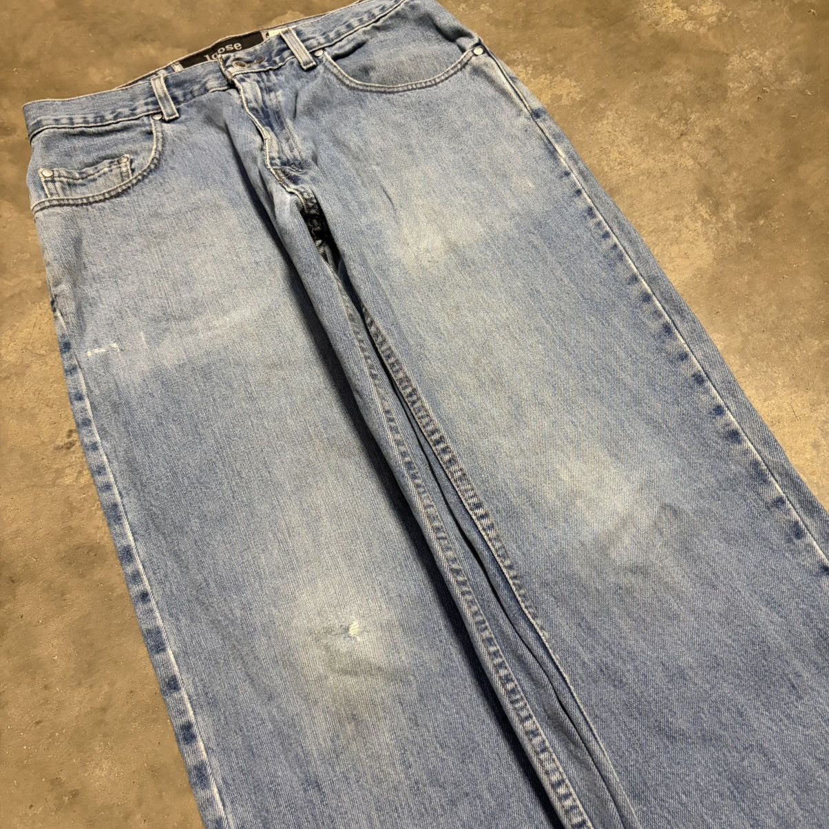 Levi's Vintage Levis Silver Tab Denim Jeans Loose Fit Baggy Faded Size US 32 / EU 48 - 5 Thumbnail