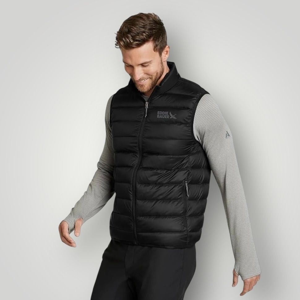 Eddie Bauer × JJJJound Jjjjound Eddie Bauer Canadian Vest - Black