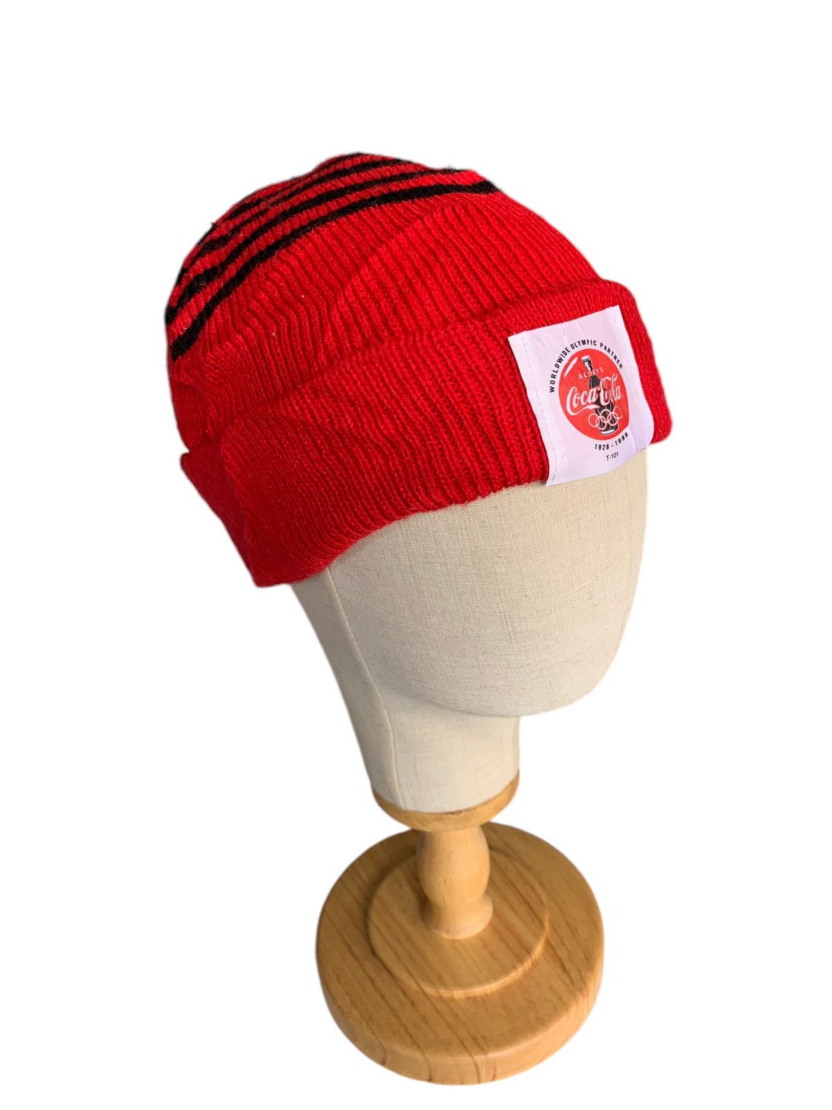 Coca Cola × Vintage Vintage Coca Cola Olympic Rare beanie Hats Size ONE SIZE - 1 Thumbnail