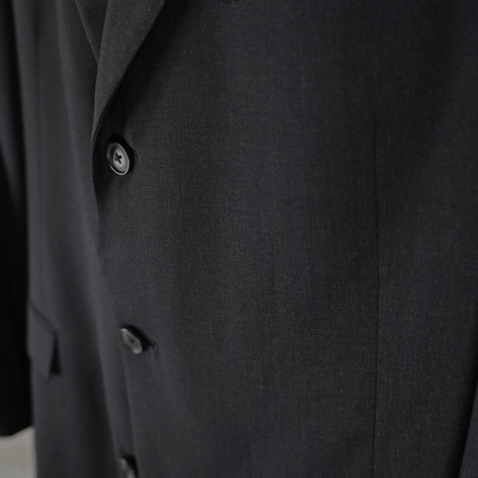 Austin Reed Austin Reed Wool Gray 3 Button Suit Jacket / Blazer 46L Size 46L - 4 Thumbnail