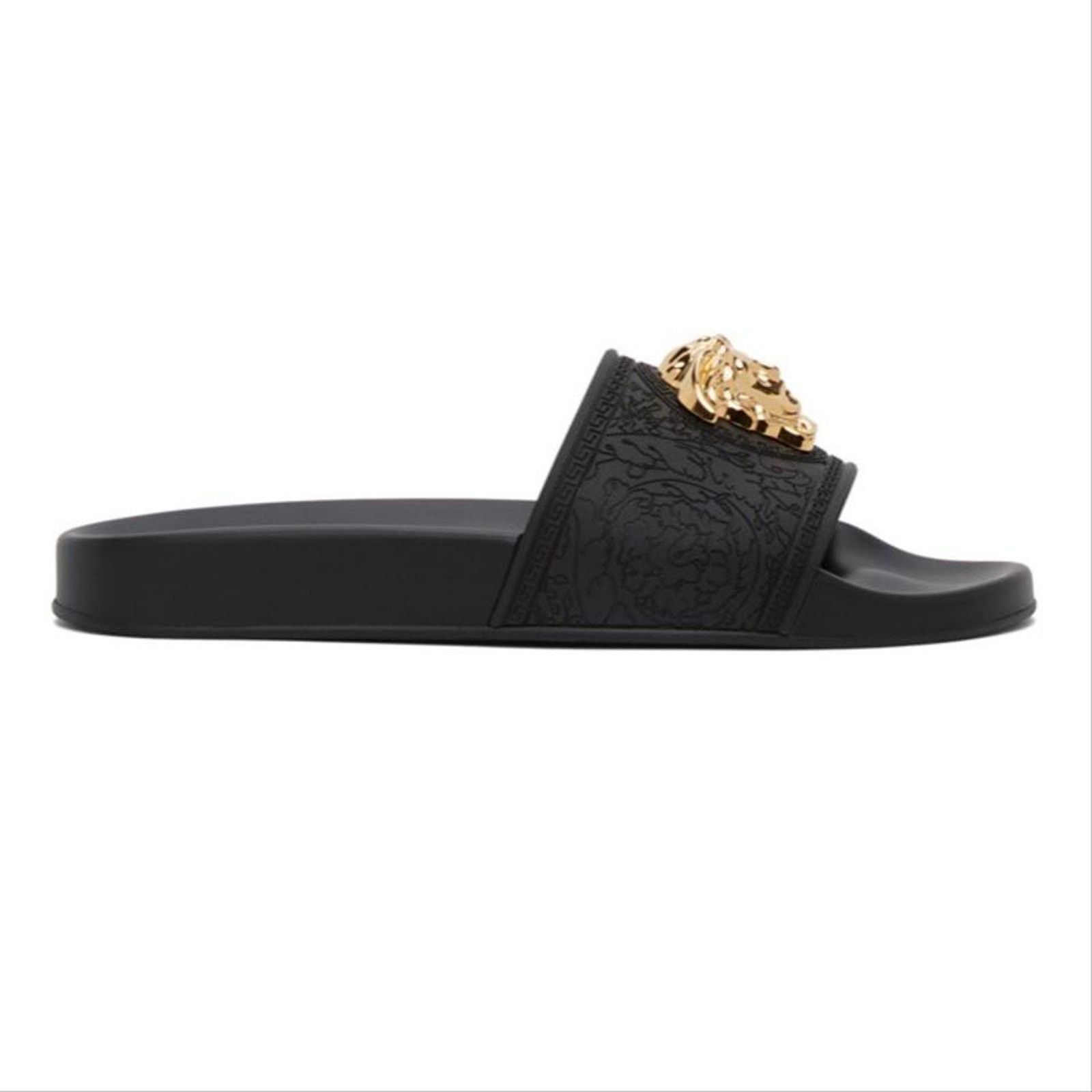 Versace Medusa logo rubber slides 37 Size US 7 / IT 37 - 3 Thumbnail