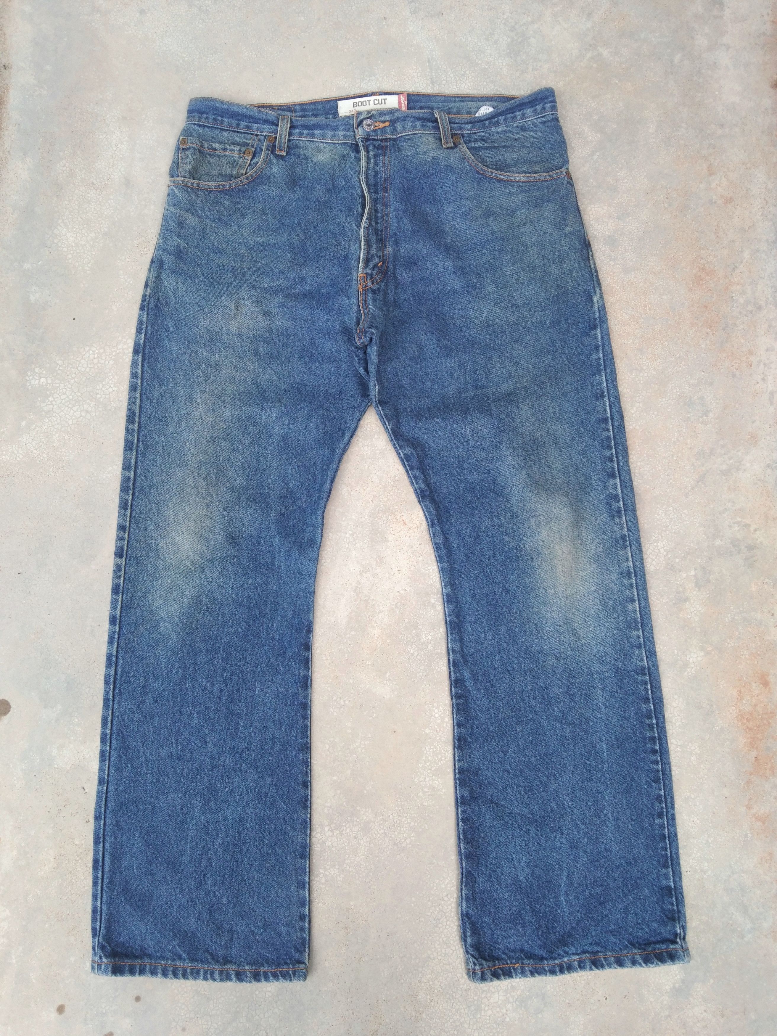 Levi's Vintage Levi's 517 Boot Cut Blue Jeans 36x32 Size US 36 / EU 52 - 1 Thumbnail