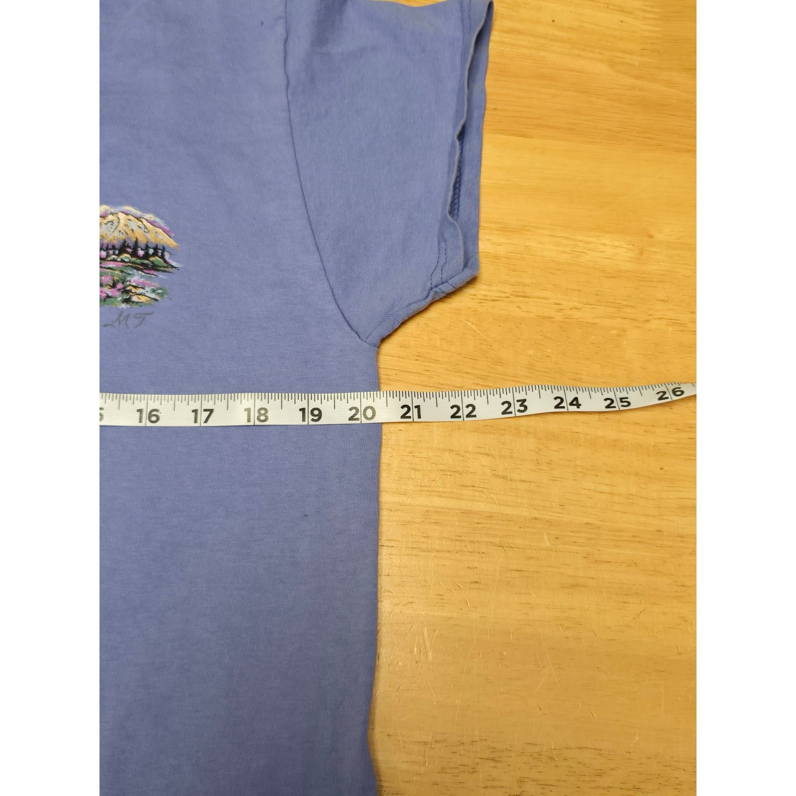 Vintage Vintage Eureka Montana Blue Graphic Tee Medium Size M / US 6-8 / IT 42-44 - 7 Thumbnail