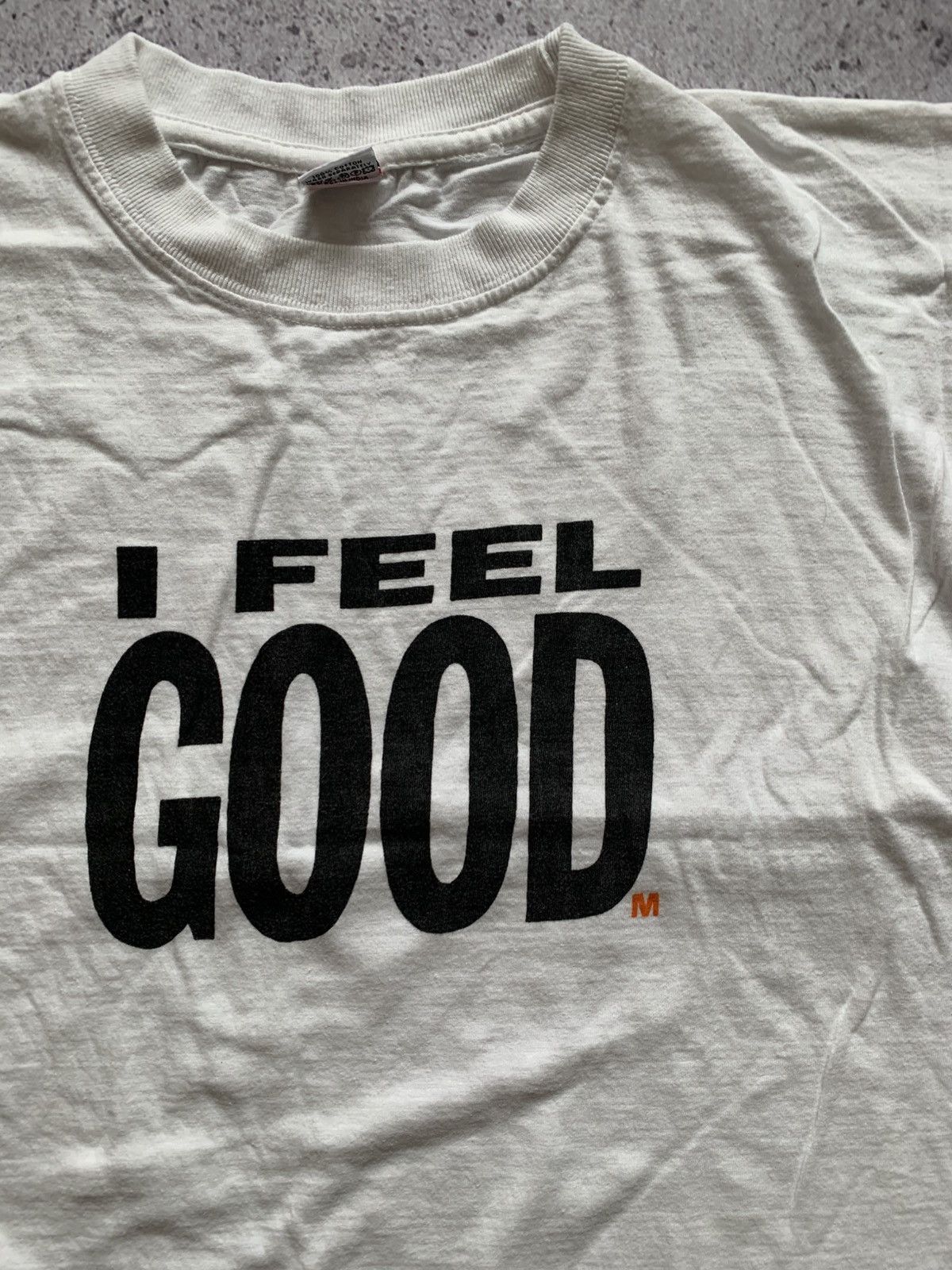 Other 🔥VINTAGE I FEEL GOOD HUMOR DRUGS Y2K TSHIRT 00’s TEE Size US L / EU 52-54 / 3 - 4 Thumbnail