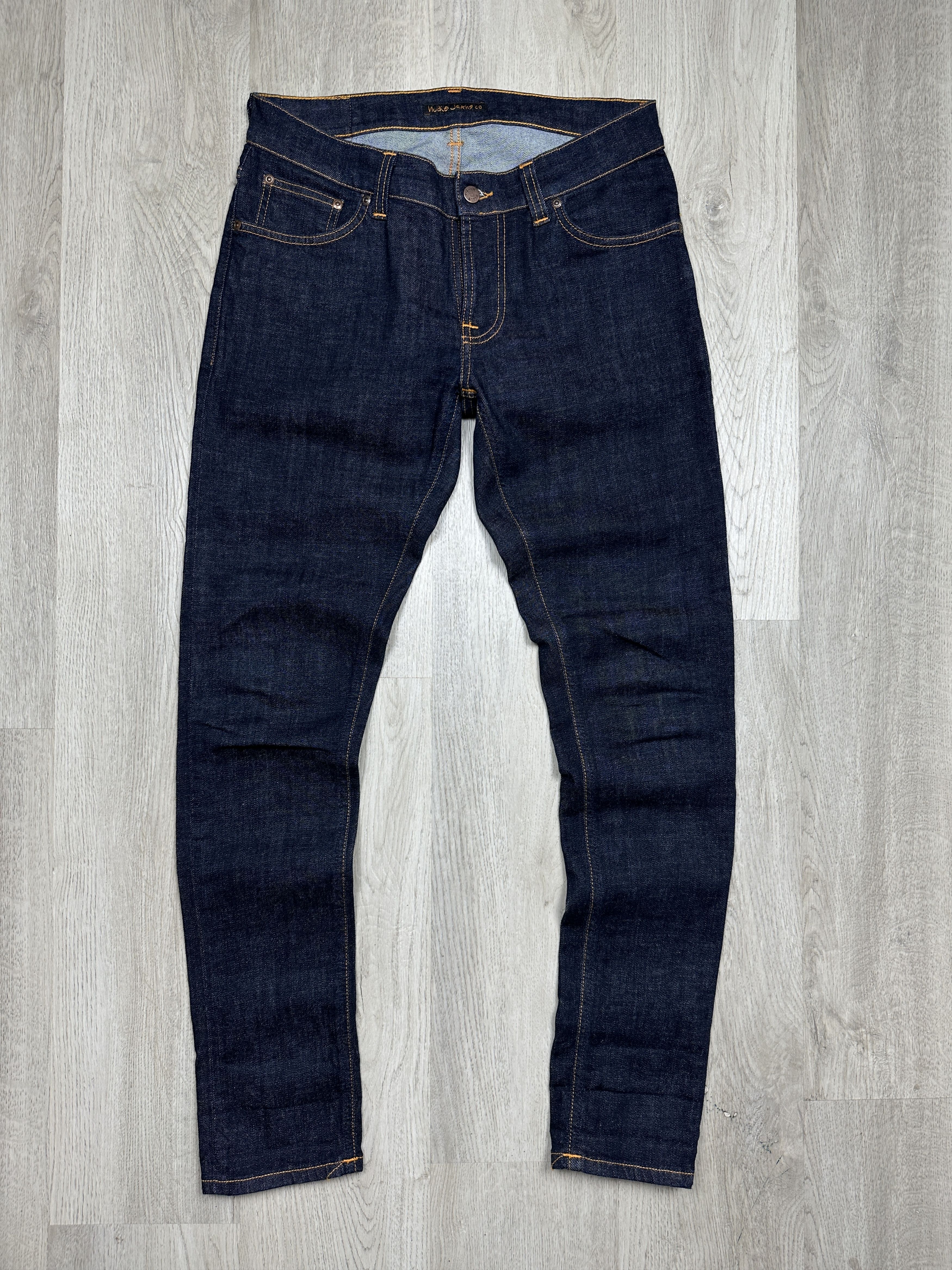 Nudie Jeans Nudie Jeans Vintage Mens Tight Terry Denim Pants Jeans Size US 31 - 4 Thumbnail