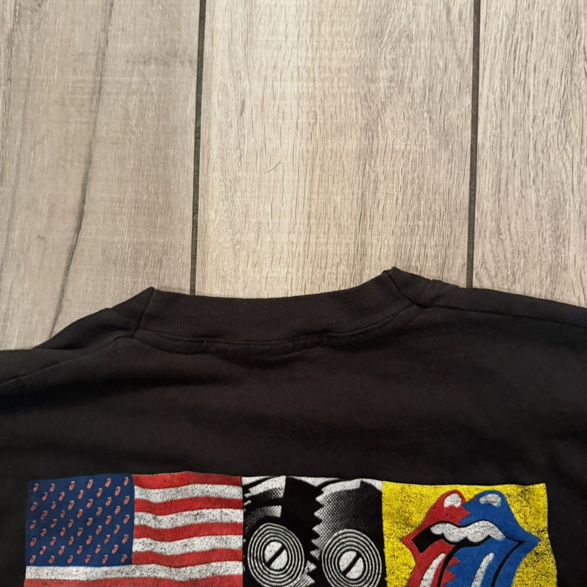 Band Tees × Nike × Stussy Crazy Vintage 1989 Distressed Rolling Stones Band Tour Tee Size M / US 6-8 / IT 42-44 - 23 Thumbnail
