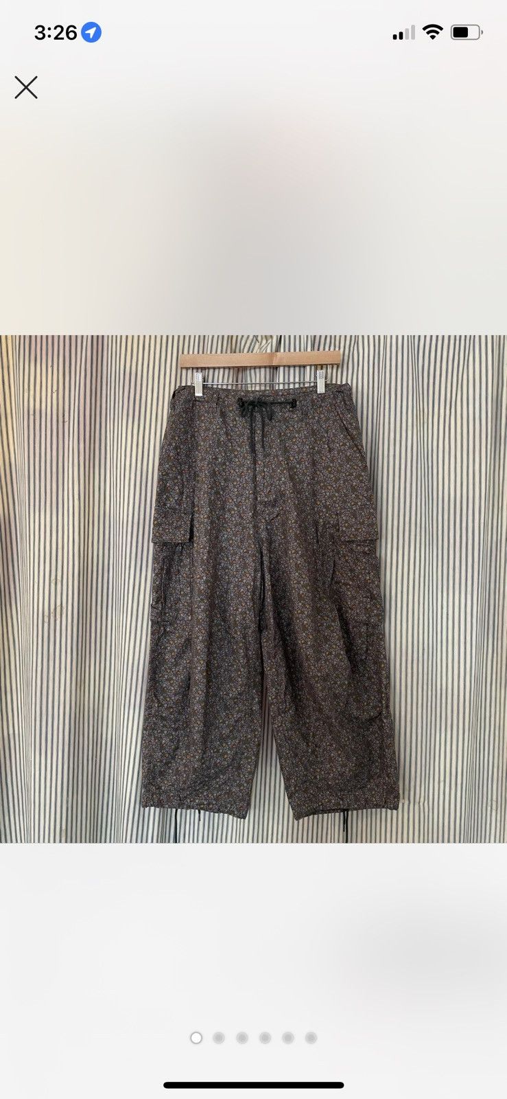 Rare Needles HD Fatigues floral print