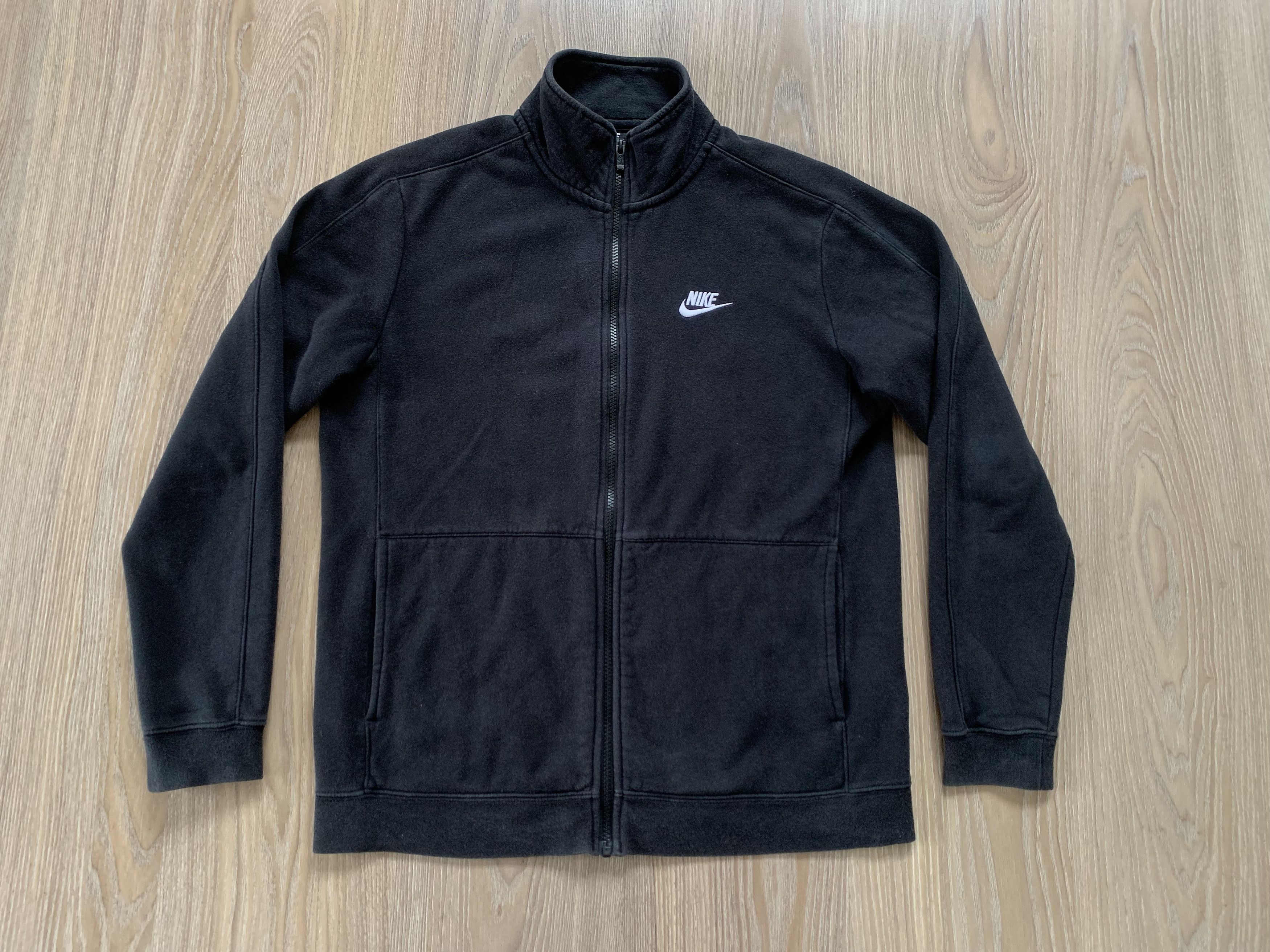 Nike Nike Black Full Zip Olympic Jacket Size US M / EU 48-50 / 2 - 2 Thumbnail