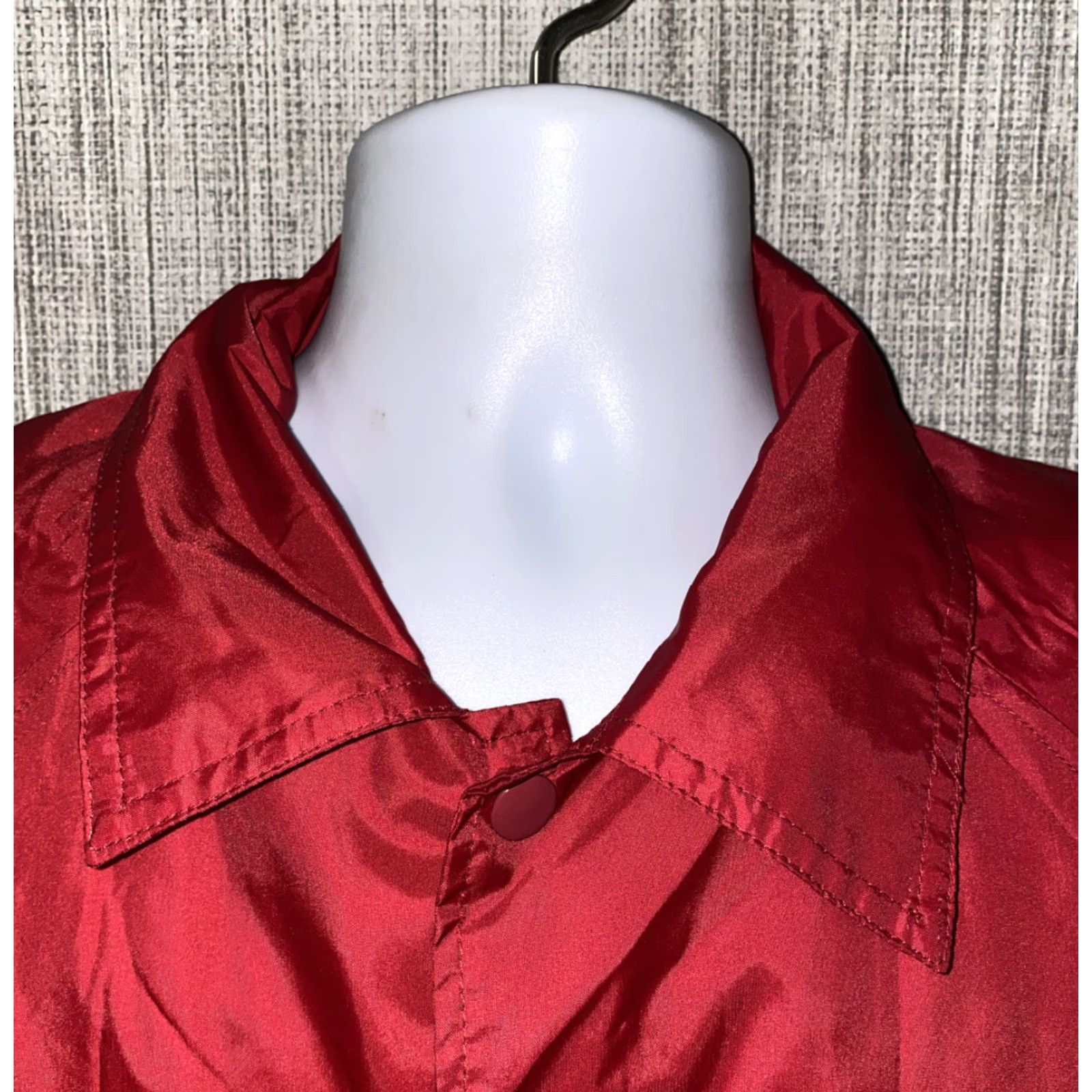 Port Authority Port Authority Red Sport Tek Jacket Mens Size L Snap Button Size US L / EU 52-54 / 3 - 3 Thumbnail