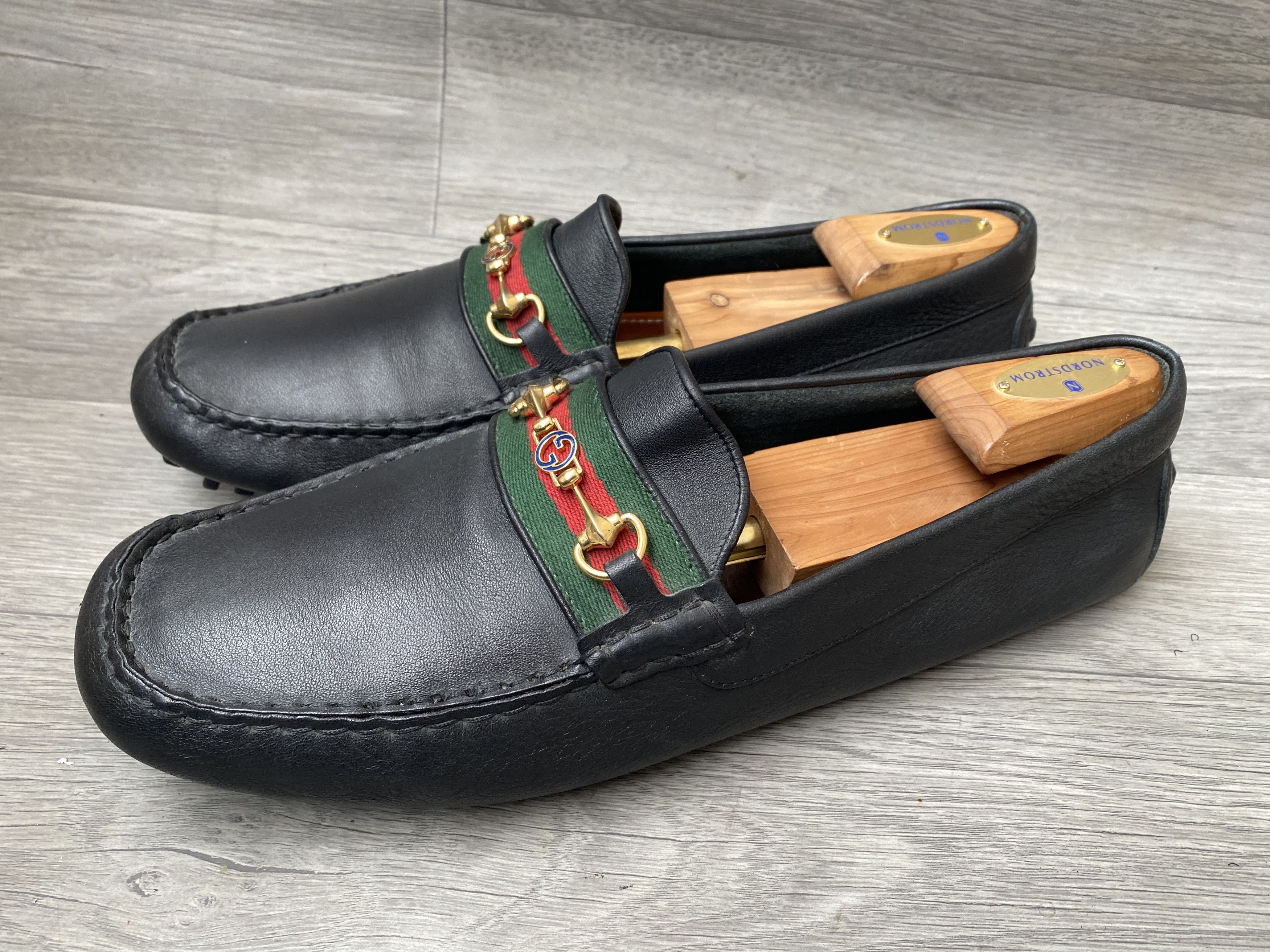 Gucci Gucci horsebit driving leather loafers sz 12 Size US 12.5 / EU 45-46 - 4 Thumbnail