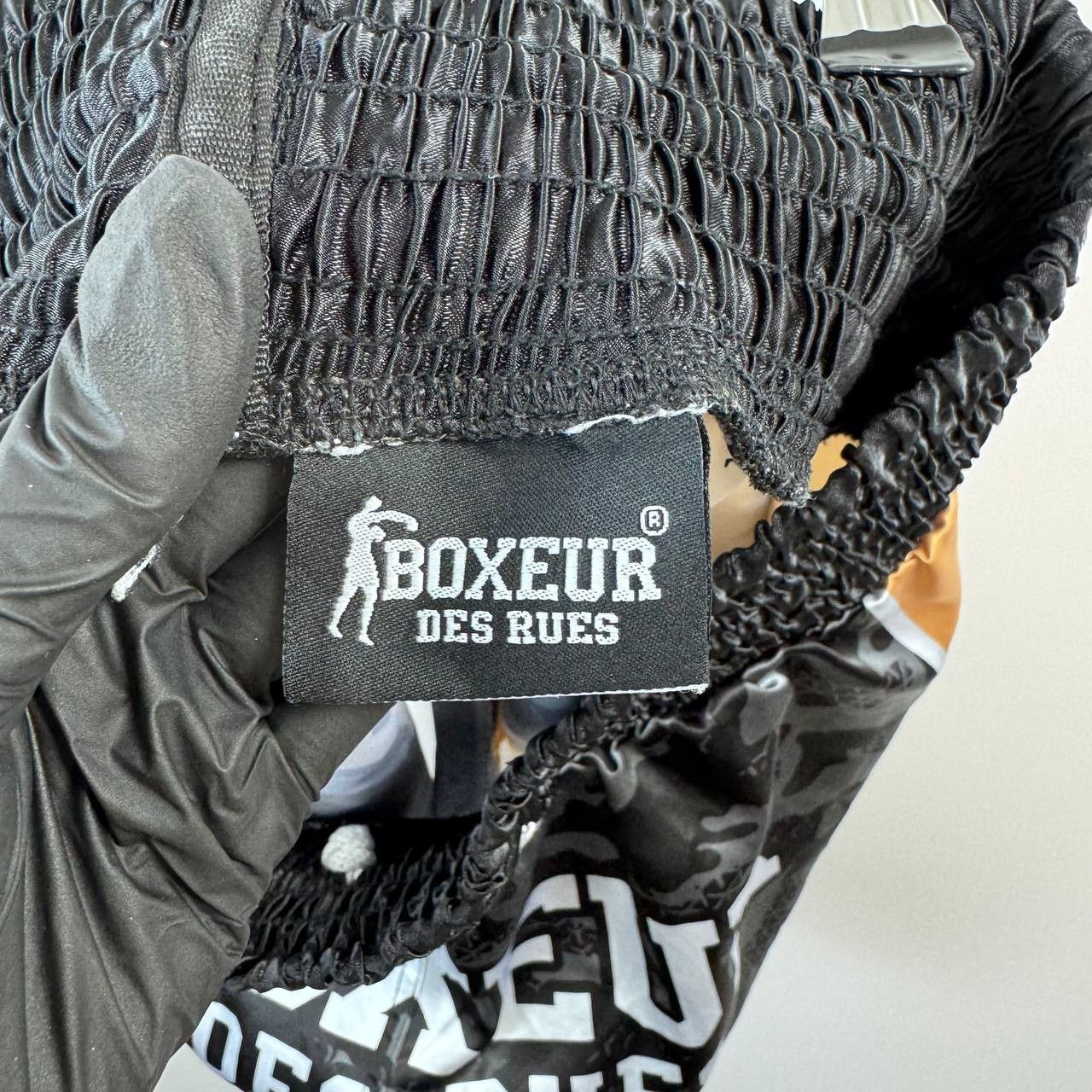 Other Boxeur Des Rues Muay Thai Fight Shorts Camo Black Gold Sz M Size US 30 / EU 46 - 4 Thumbnail