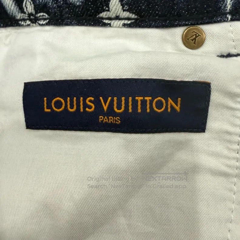 Louis Vuitton Cashew denim shorts